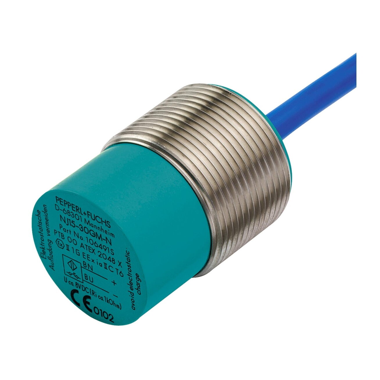 Pepperl+Fuchs NJ15-30GM-N-10M (70133322) Indukcinis jutiklis
