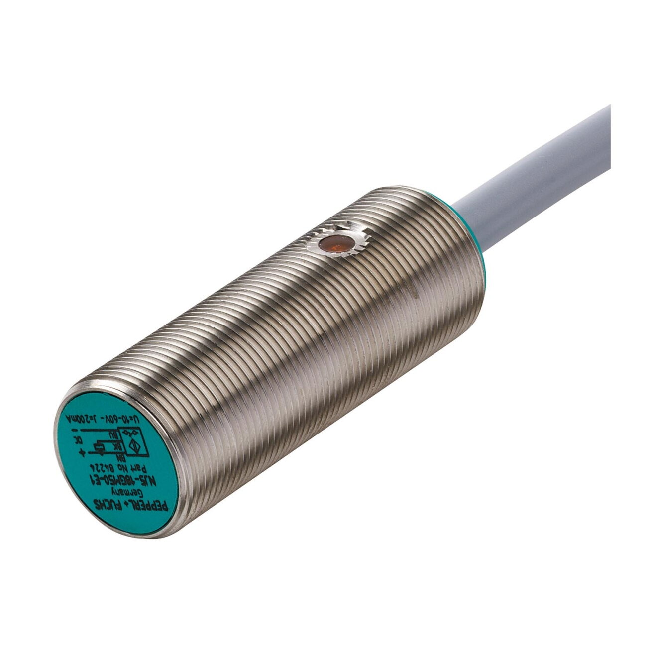 Pepperl+Fuchs NJ5-18GM50-E2-5M (282956) Indukcinis jutiklis
