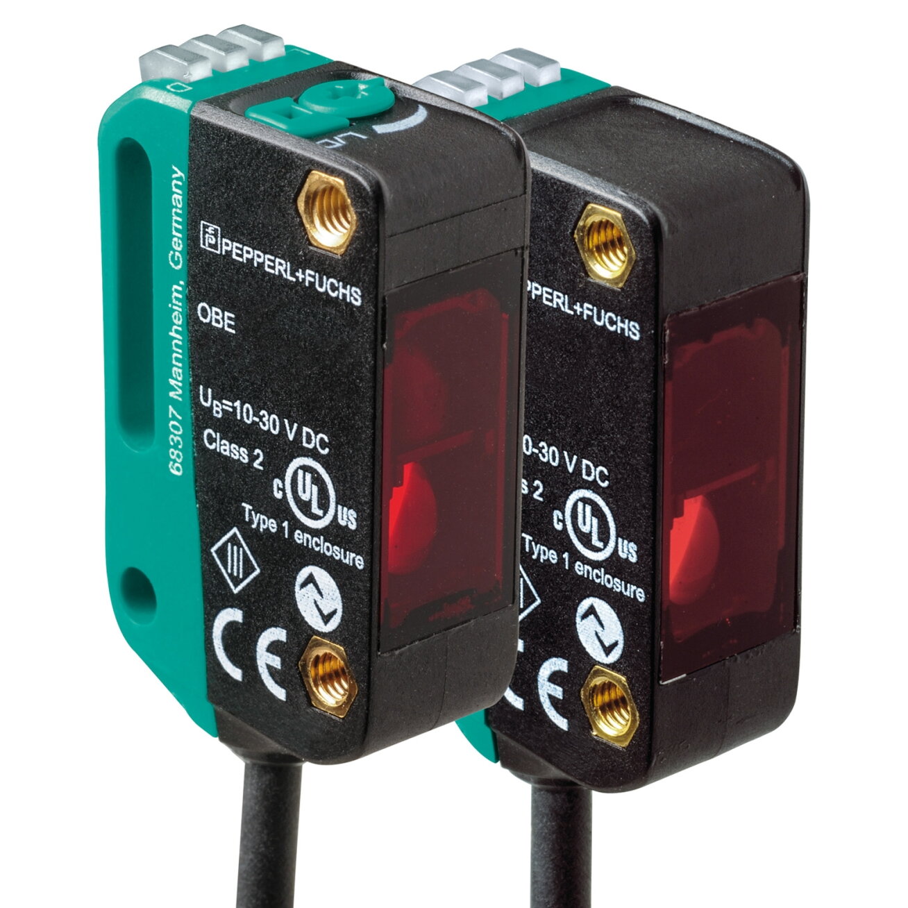 Pepperl+Fuchs OBE12M-R100-S2EP1-IO (308440) Atskiro siųstuvo ir imtuvo fotoelektrinių jutiklių pora