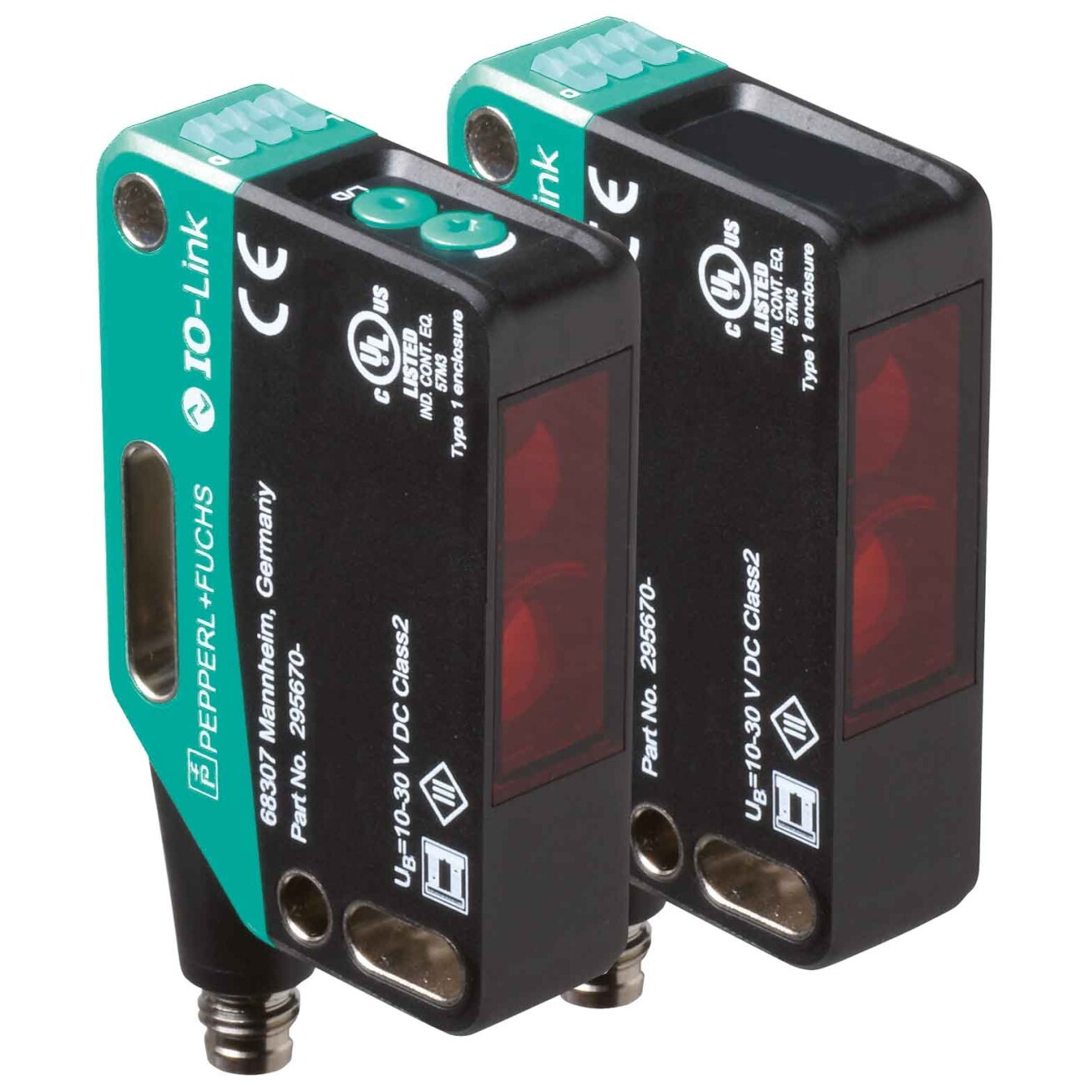 Pepperl+Fuchs OBE25M-R201-S2EP-IO-V31 (301105) Atskiro siųstuvo ir imtuvo fotoelektrinių jutiklių pora