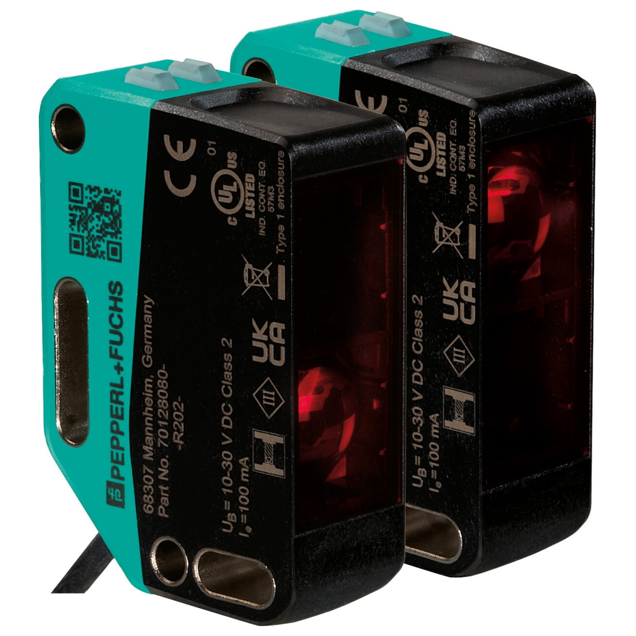 Pepperl+Fuchs OBE35M-R202-SE0 (70150821) Atskiro siųstuvo ir imtuvo fotoelektrinių jutiklių pora