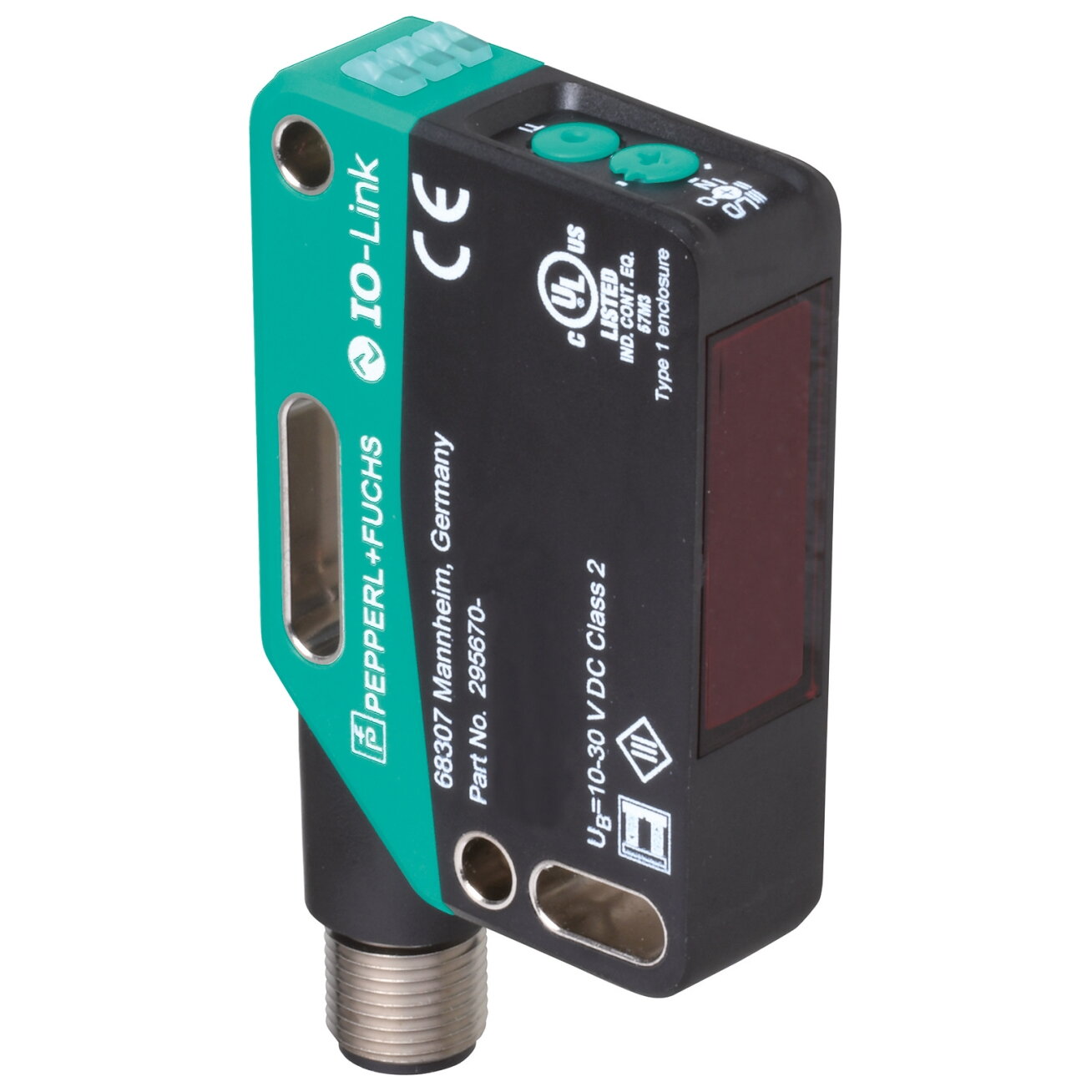 Pepperl+Fuchs OBG8000-R201-2EP-IO-V1 (295670-100191) Fotoelektrinis jutiklis su atšvaitu Pepperl+Fuchs OBG8000-R201-2EP-IO-V1 (295670-100191) Fotoelektrinis jutiklis su atšvaitu