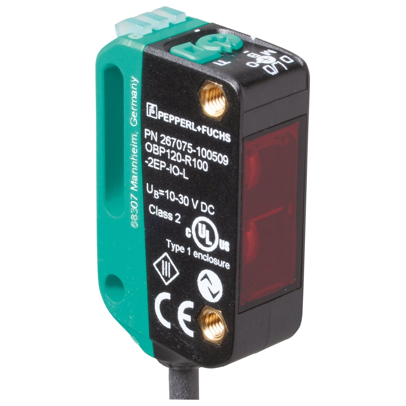 Pepperl+Fuchs OBP120-R100-2EP-IO-L (267075-100509) Suveikimo žymių jutiklis