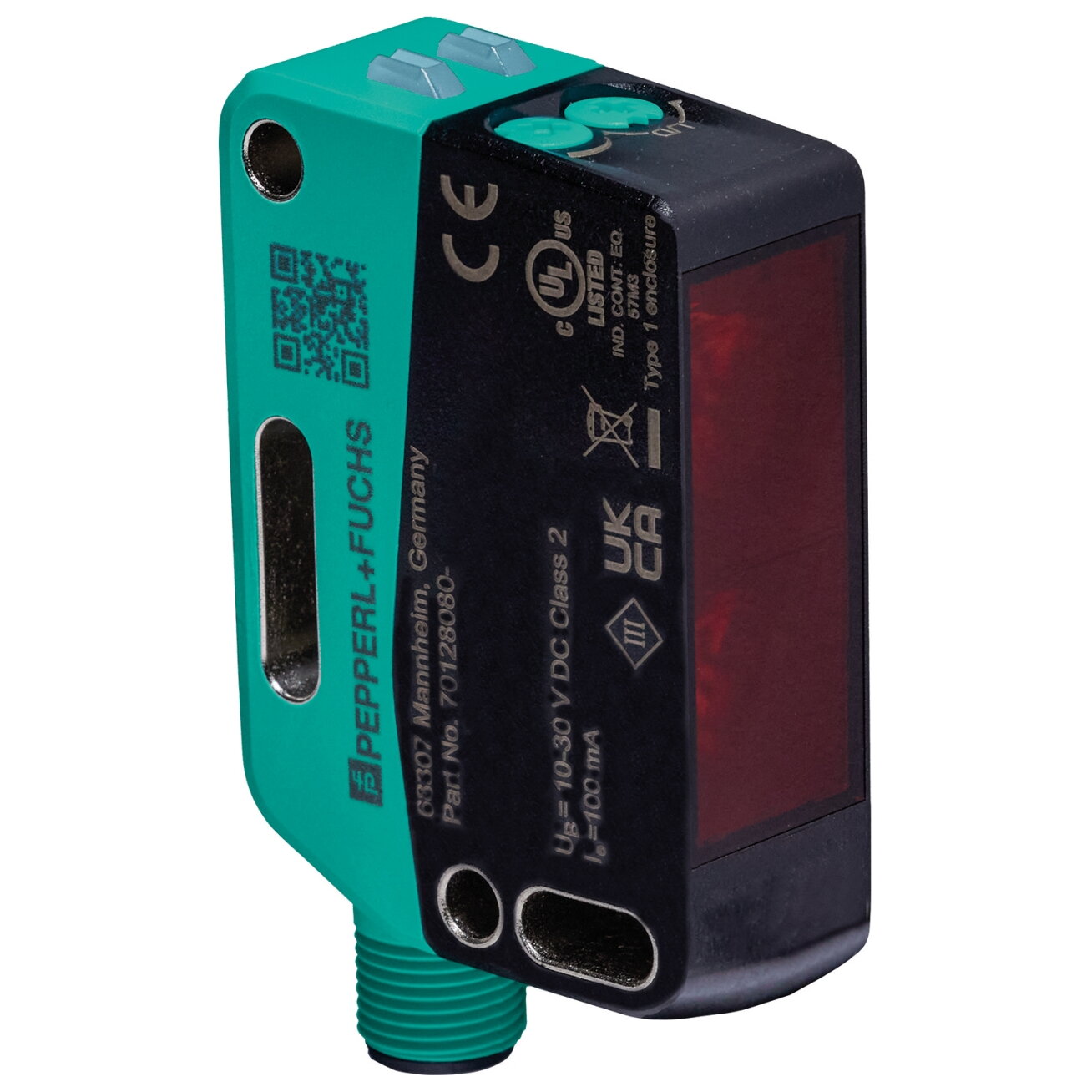Pepperl+Fuchs OBR17M-R202-E4-V1 (70128080-100005) Fotoelektrinis jutiklis su atšvaitu