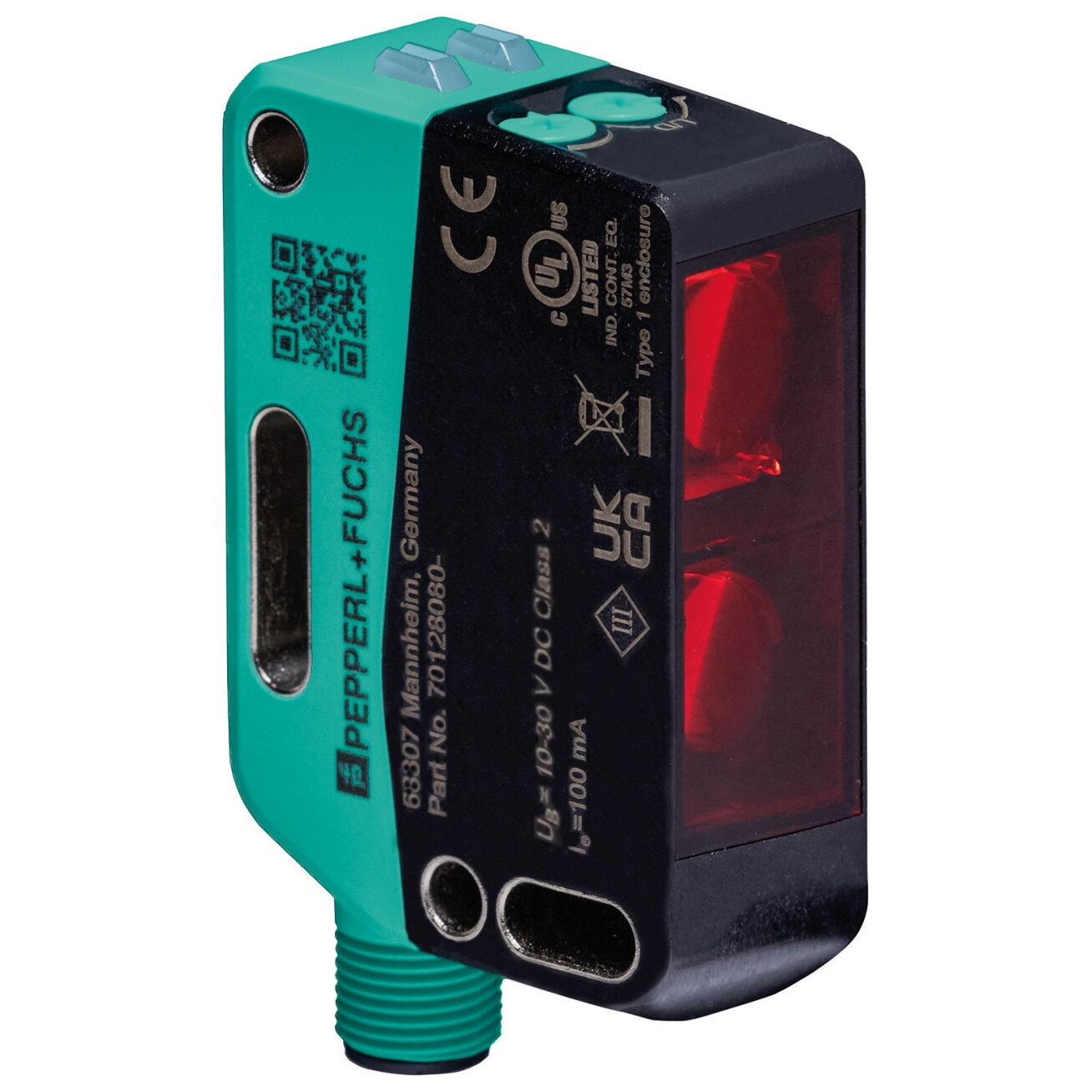 Pepperl+Fuchs OBT1250-R202-2EP-V1 (70128080-100019) Difuzinis fotoelektrinis jutiklis su fono slopinimu (HGA)