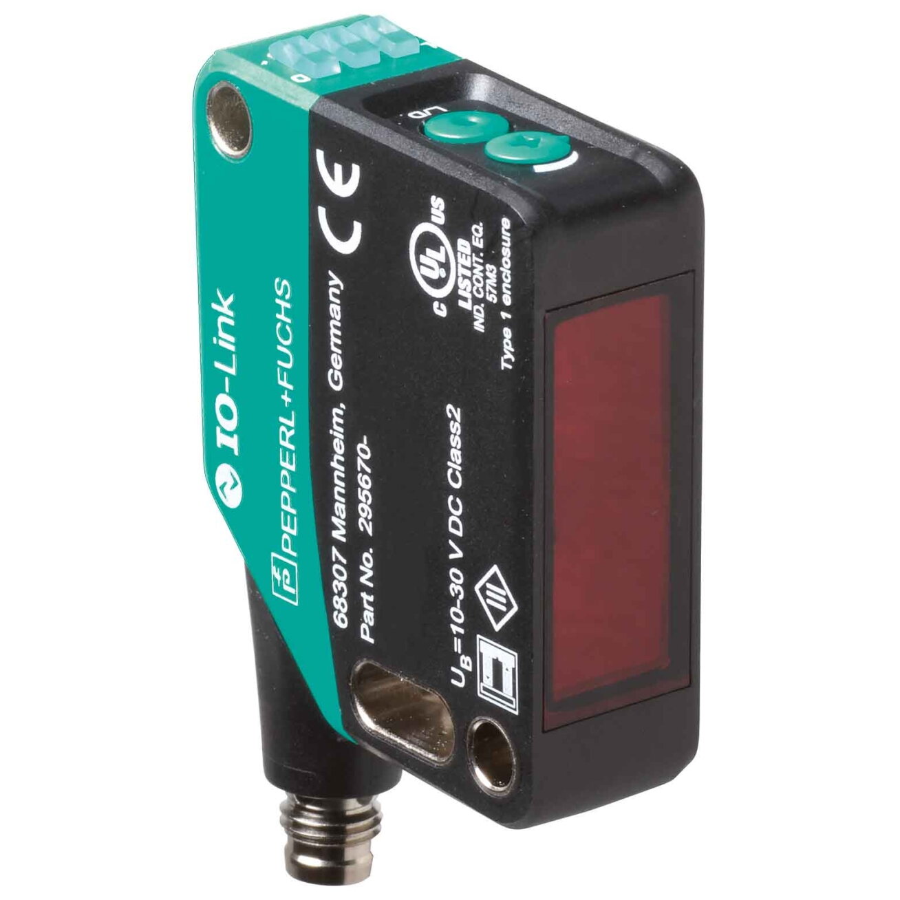 Pepperl+Fuchs OBT600-R200-EP-IO-V3-L (295670-100223) Difuzinis fotoelektrinis jutiklis su fono slopinimu (HGA)