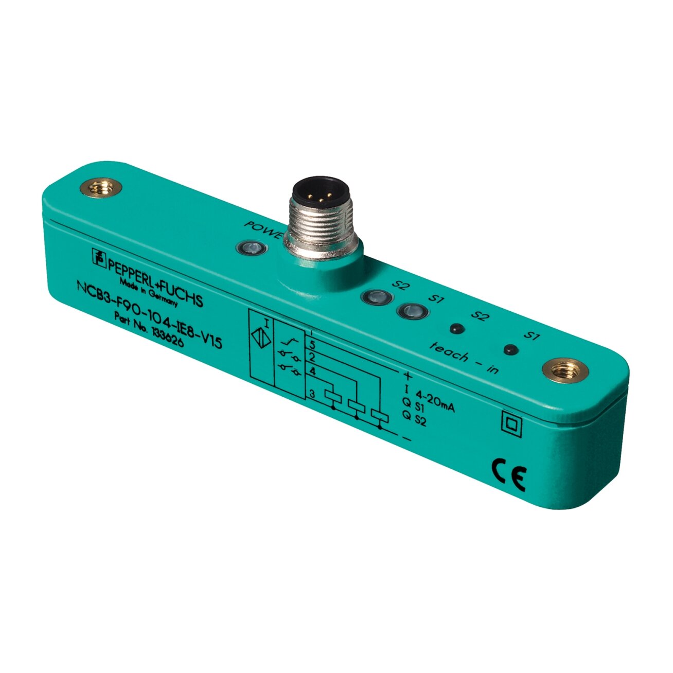 Pepperl+Fuchs PMI80-F90-IE8-V15 (191137) Indukcinė padėties matavimo sistema