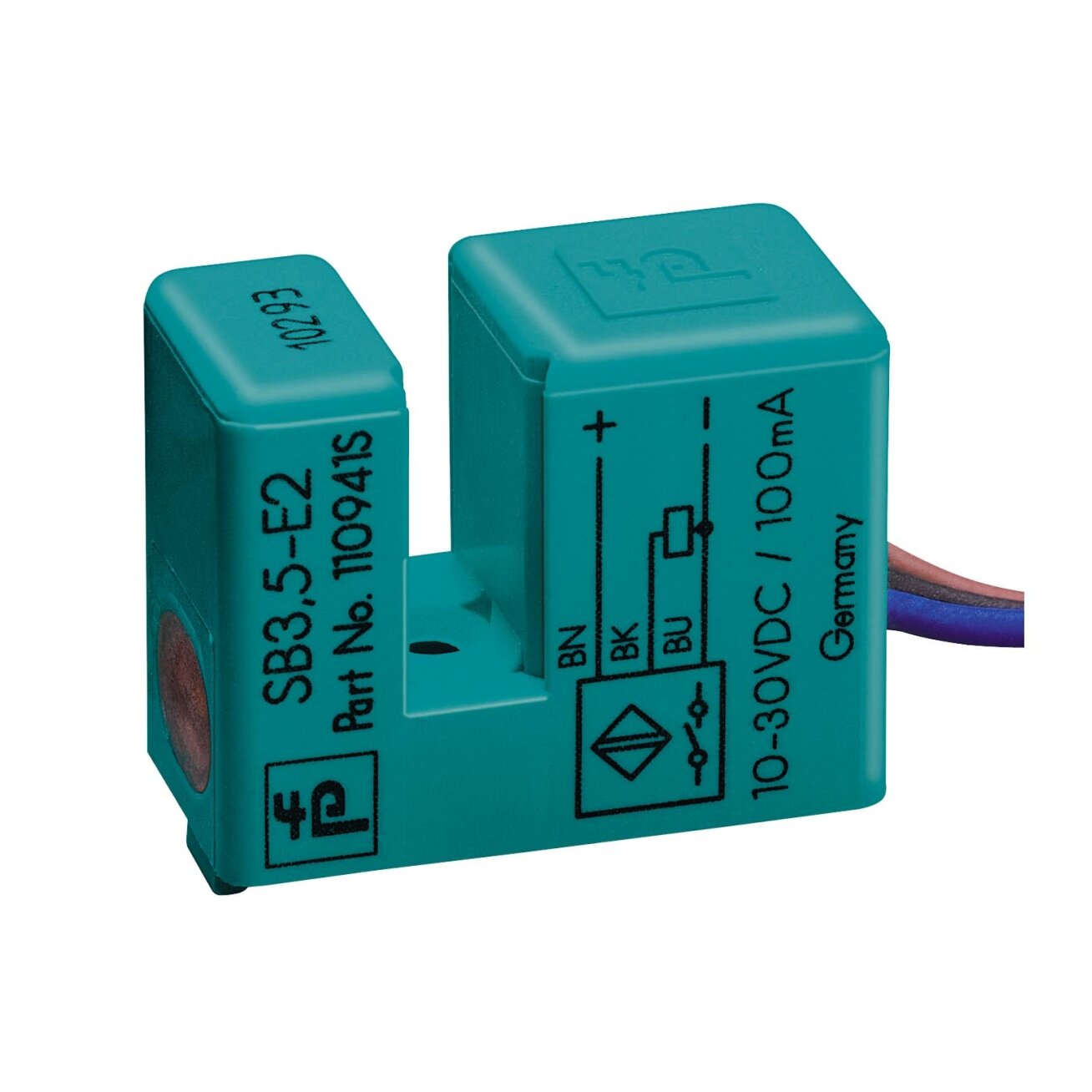 Pepperl+Fuchs SB3,5-E2 (110941) Indukcinis plyšinis jutiklis