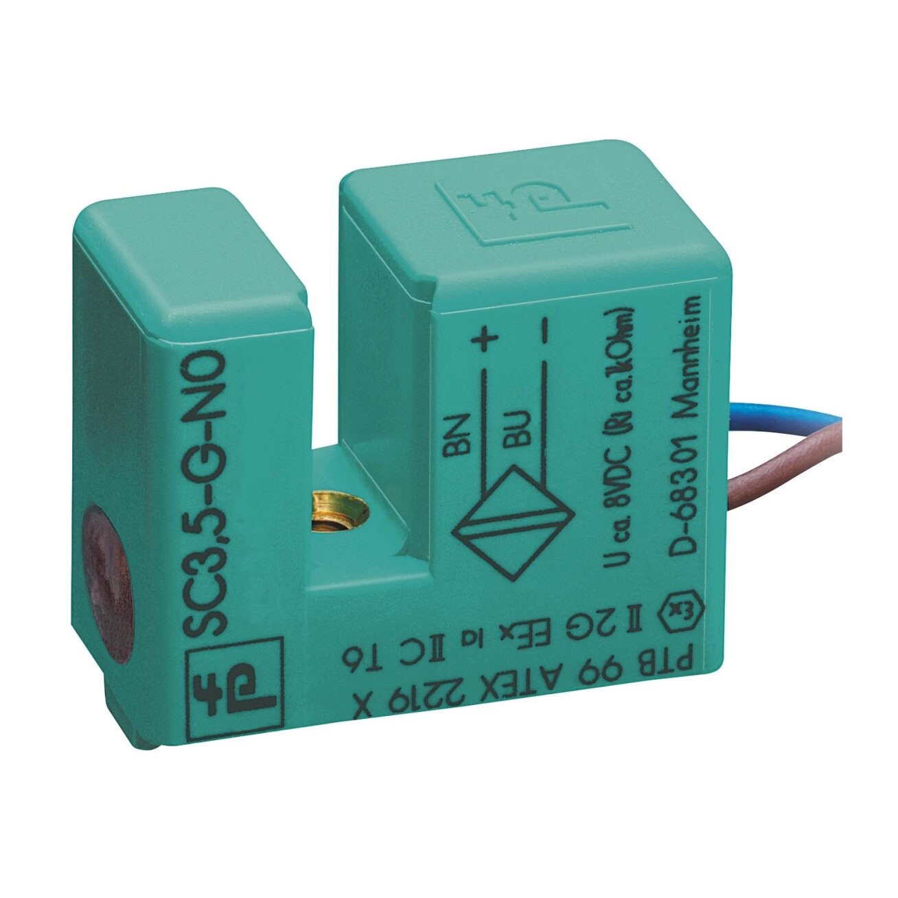 Pepperl+Fuchs SC3,5-G-N0-6M (70132959) Indukcinis plyšinis jutiklis