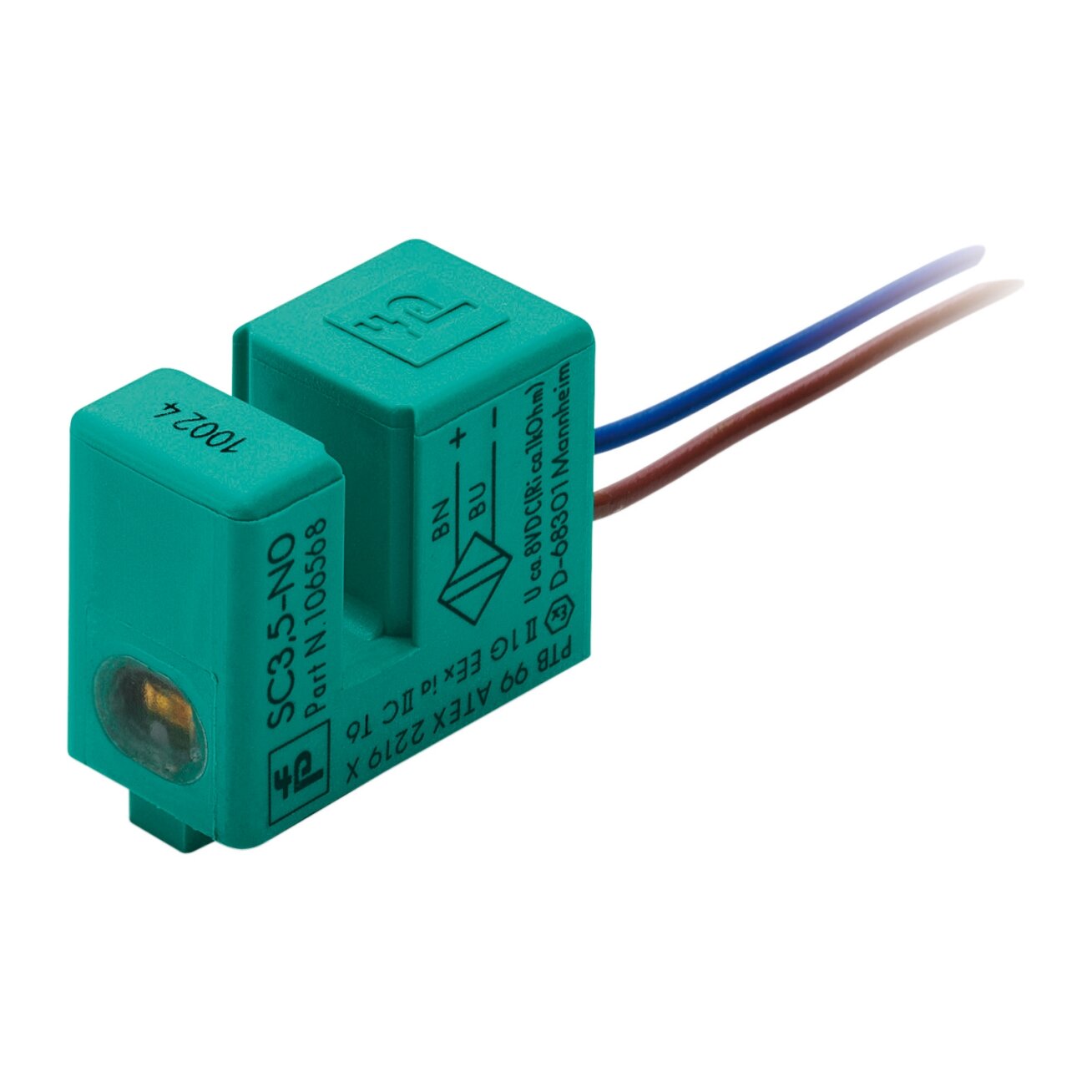 Pepperl+Fuchs SC3,5-N0-YE (70132968) Indukcinis plyšinis jutiklis