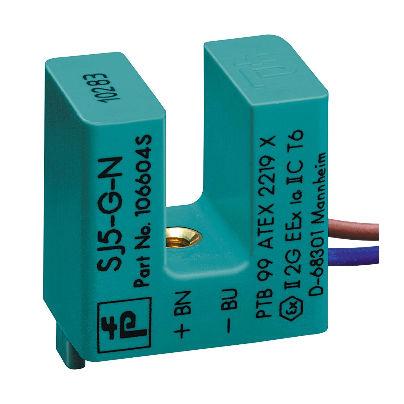 Pepperl+Fuchs SJ5-G-N (70132999) Indukcinis plyšinis jutiklis