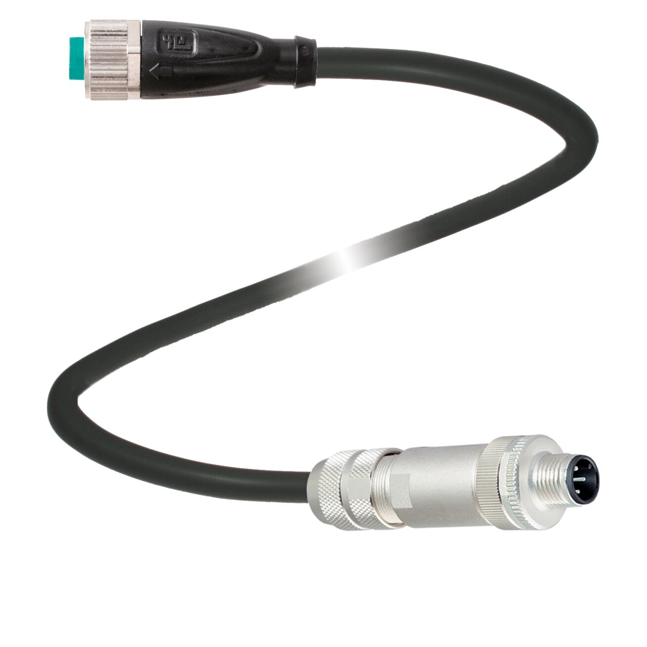 Pepperl+Fuchs V1-G-BK15M-PUR-U/0,75-V1B-G-Y1 (70173739) Adapterio kabelis