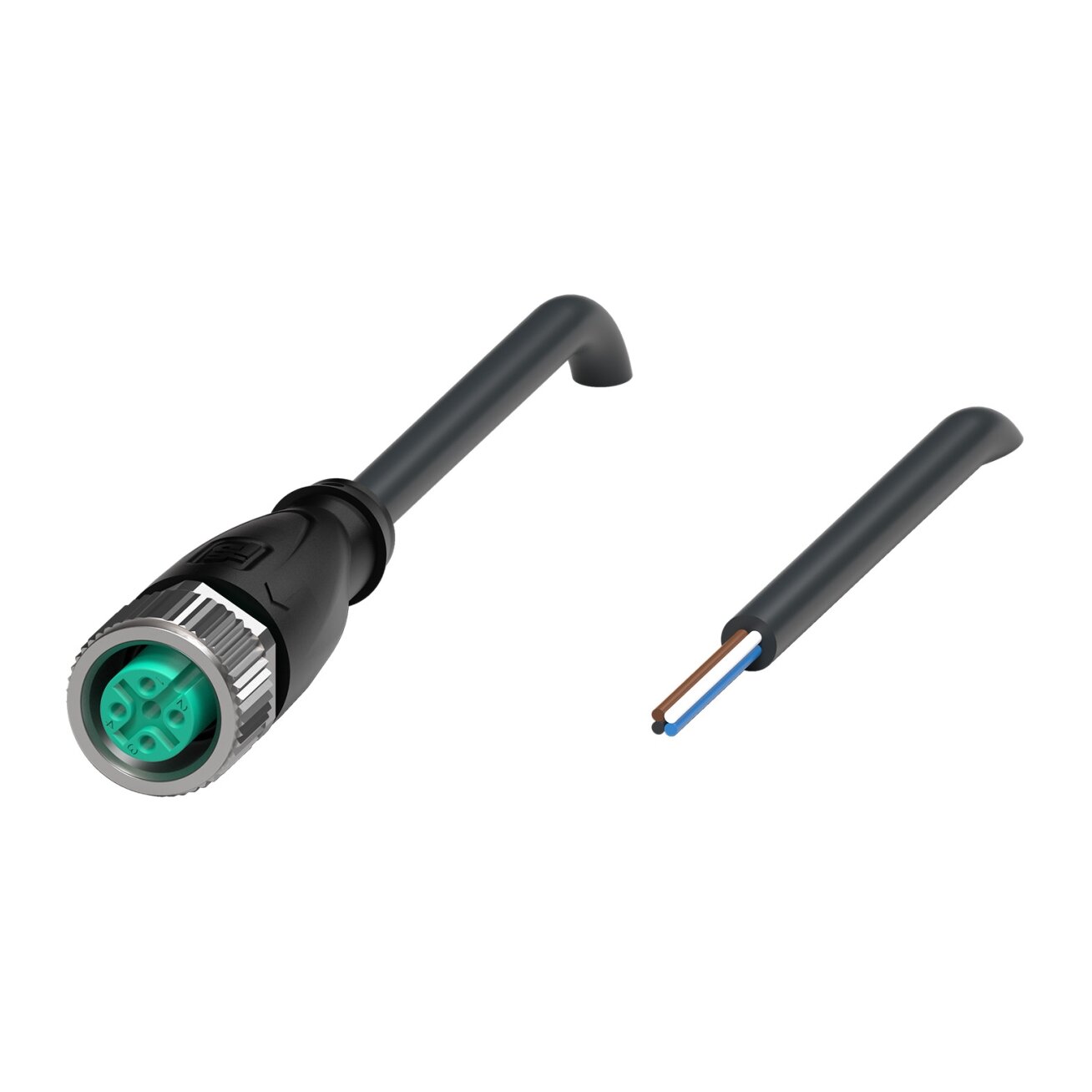 Pepperl+Fuchs V1-G-BK3M-PUR-O1 (239998-100045) Kabelio lizdas