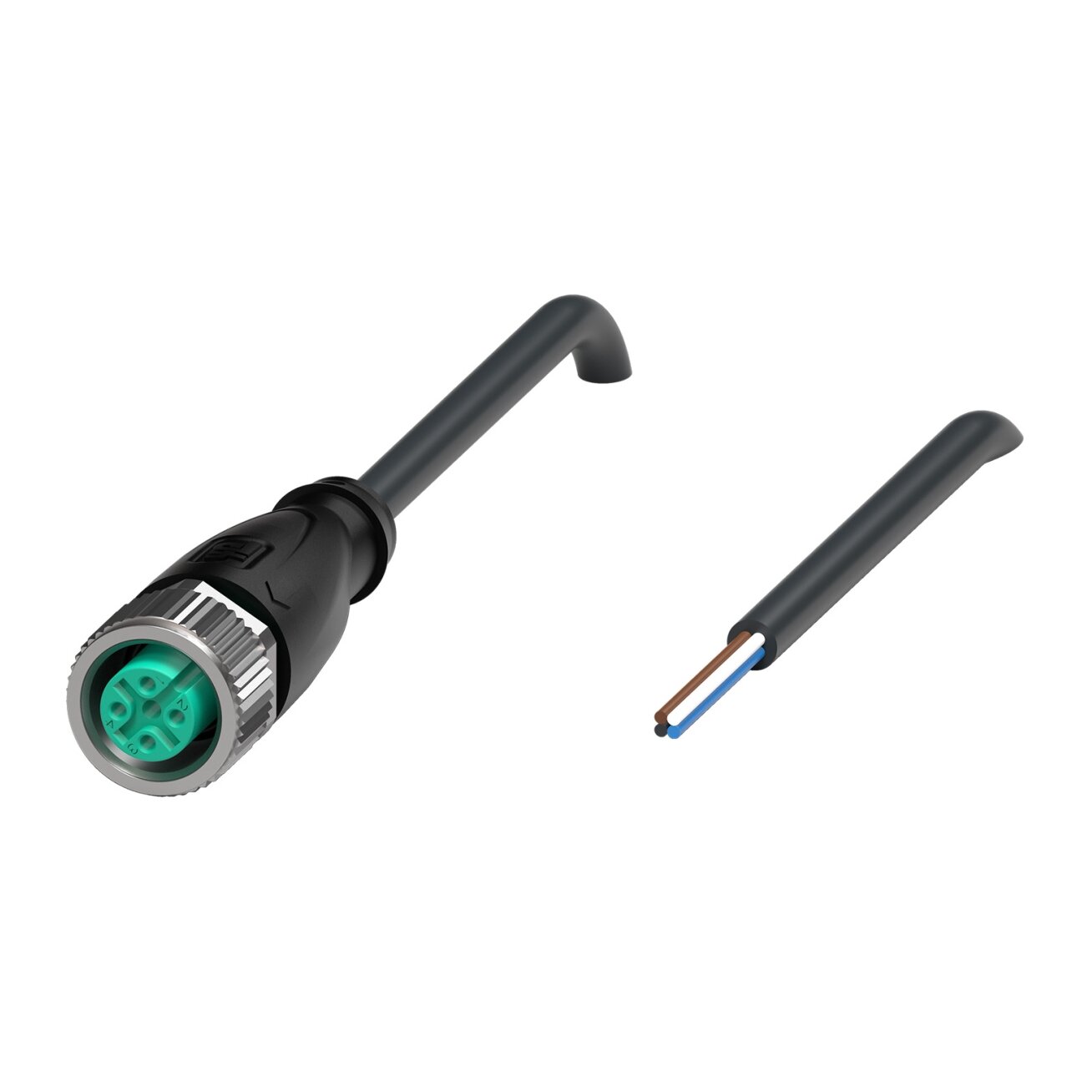 Pepperl+Fuchs V1-G-BK5M-PUR-R1 (295354) Kabelis su lizdine jungtimi