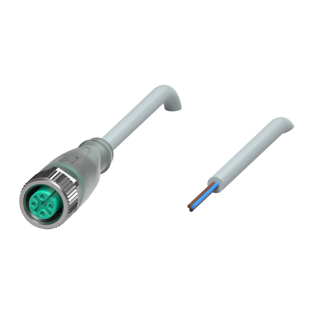 Pepperl+Fuchs V1-G-E2/E3-10M-PUR (240000-0003) Kabelio lizdas