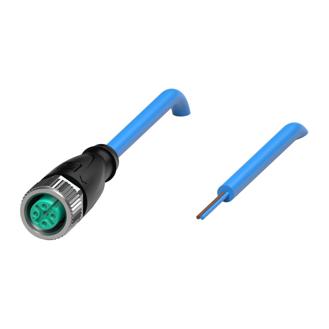 Pepperl+Fuchs V1-G-N-20M-PUR (240769-100002) Kabelio lizdas