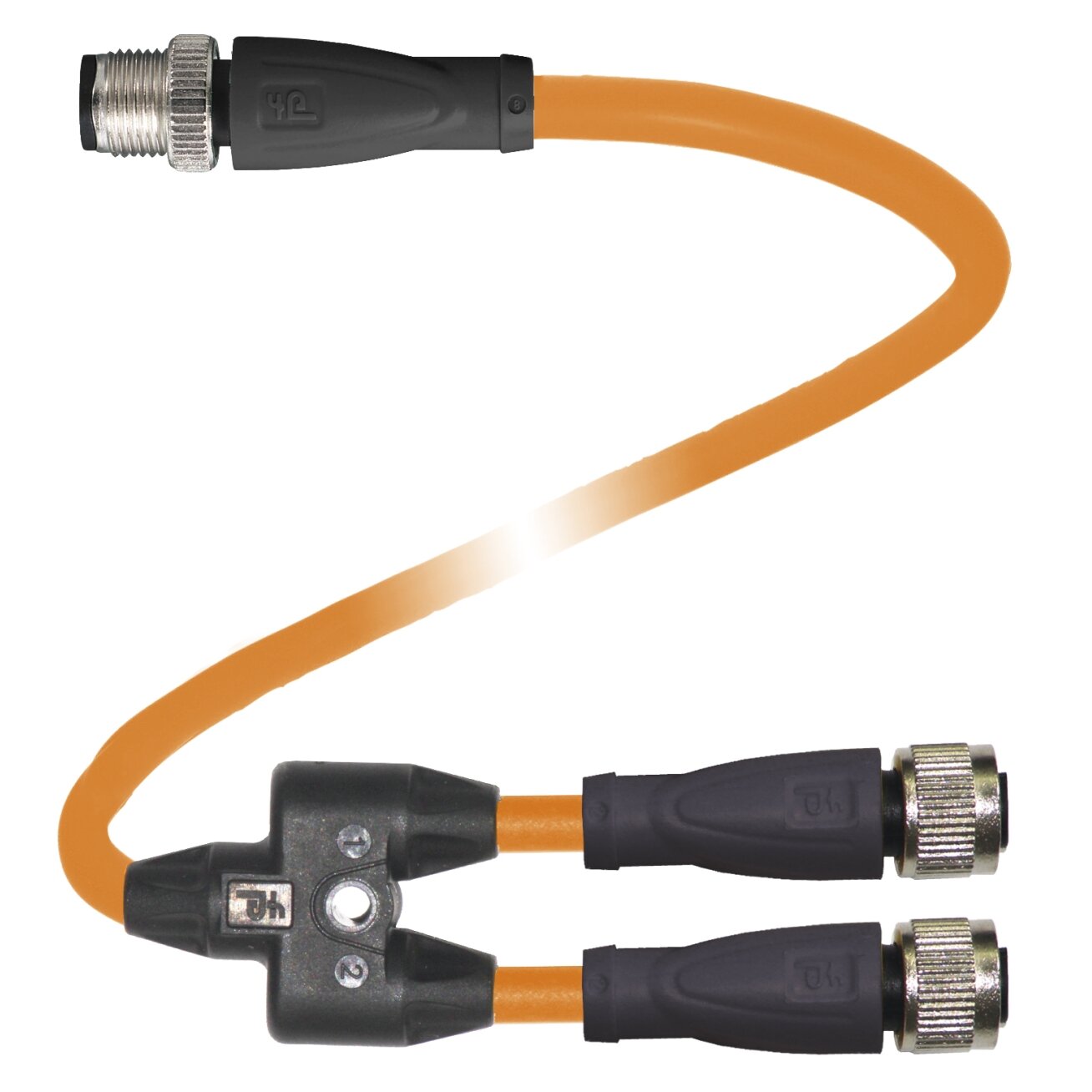 Pepperl+Fuchs V1-G-OR0,3M-POC-T-0,6M-V1-G (309727) Kabelis su Y formos šakotuvu