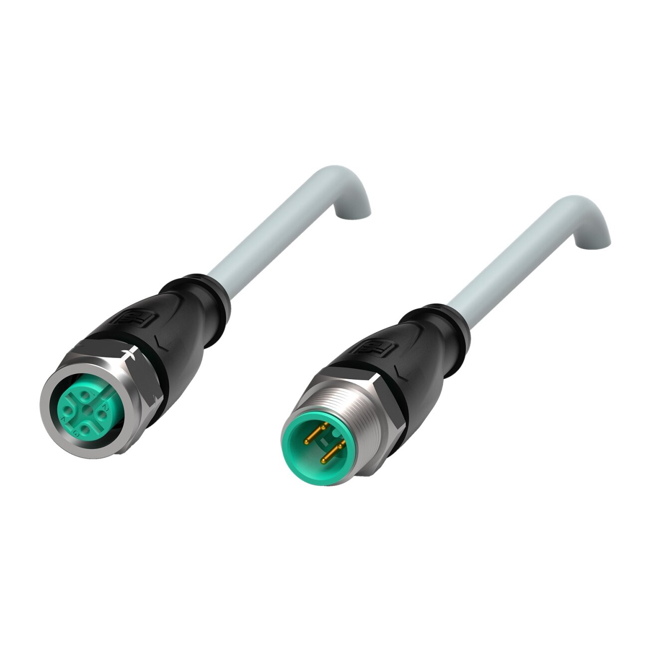 Pepperl+Fuchs V1-GV4A-1M-PVC-V1-GV4A (240791-0002) Jungiamasis kabelis