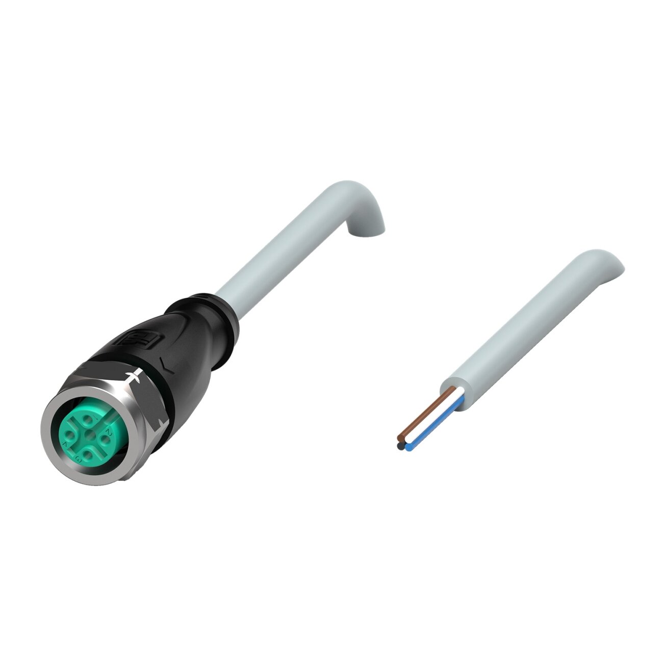 Pepperl+Fuchs V1-GV4A-40M-PVC (240006-100003) Kabelio lizdas