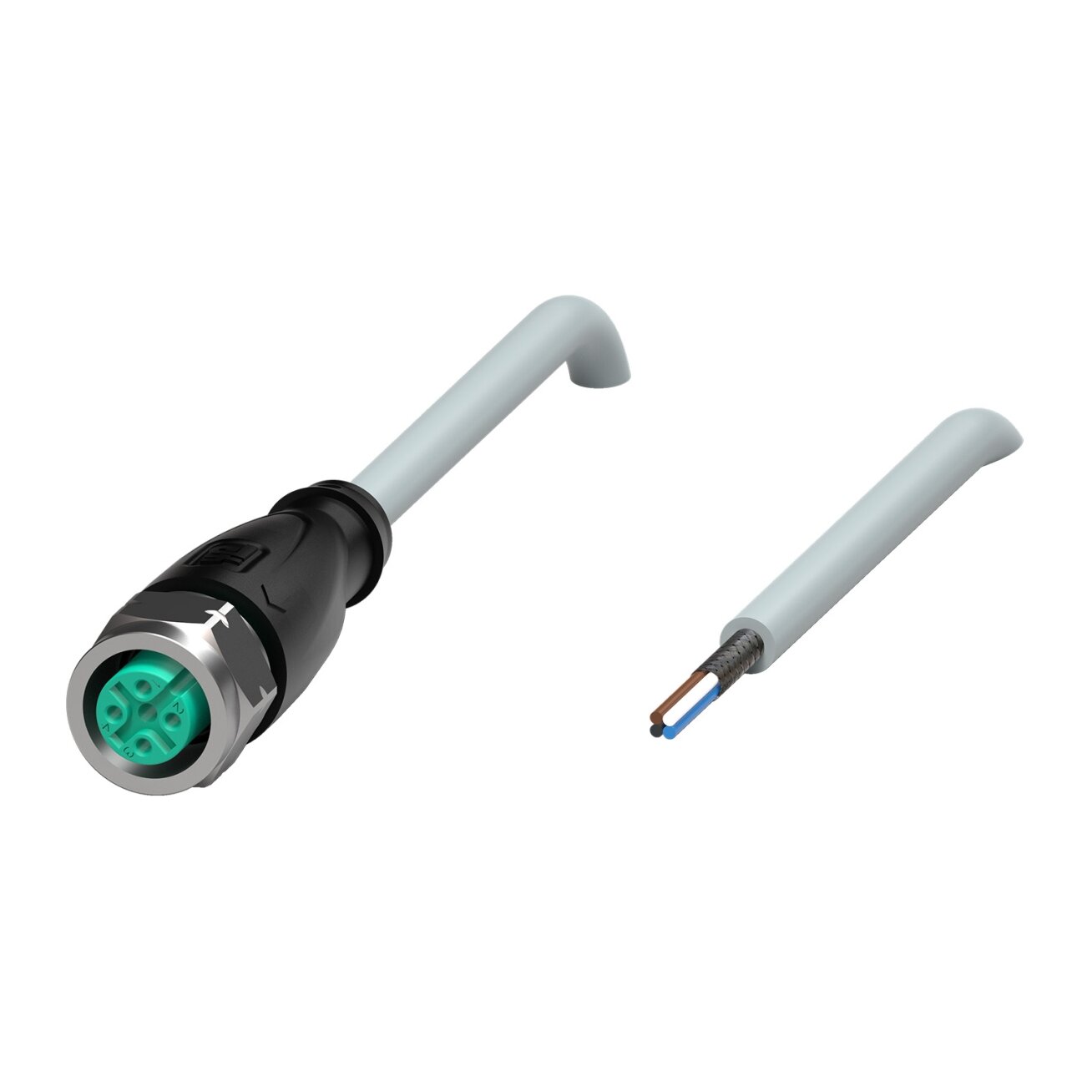 Pepperl+Fuchs V1-GV4A-40M-PVC-ABG (70121279) Kabelis su lizdine jungtimi