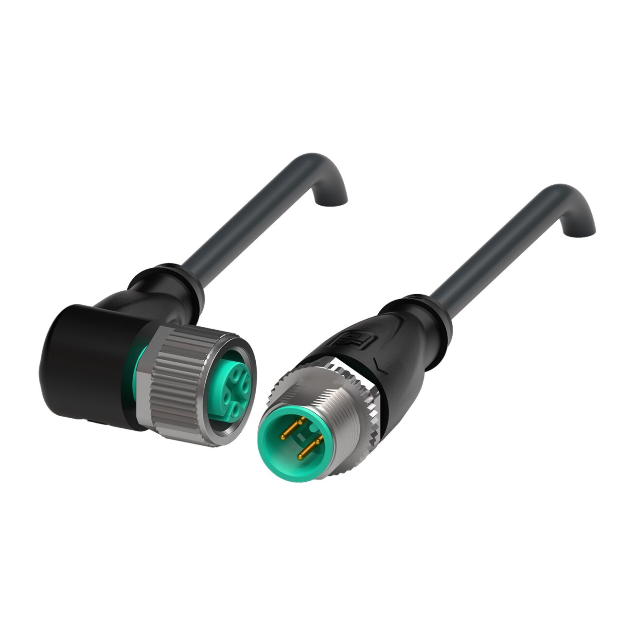 Pepperl+Fuchs V1-W-BK0,3M-PUR-A-V1-G (240776-0019) Jungiamasis kabelis