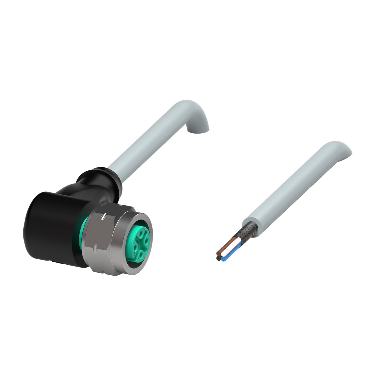 Pepperl+Fuchs V1-WV4A-15M-PUR-ABG0 (241167) Kabelio lizdas