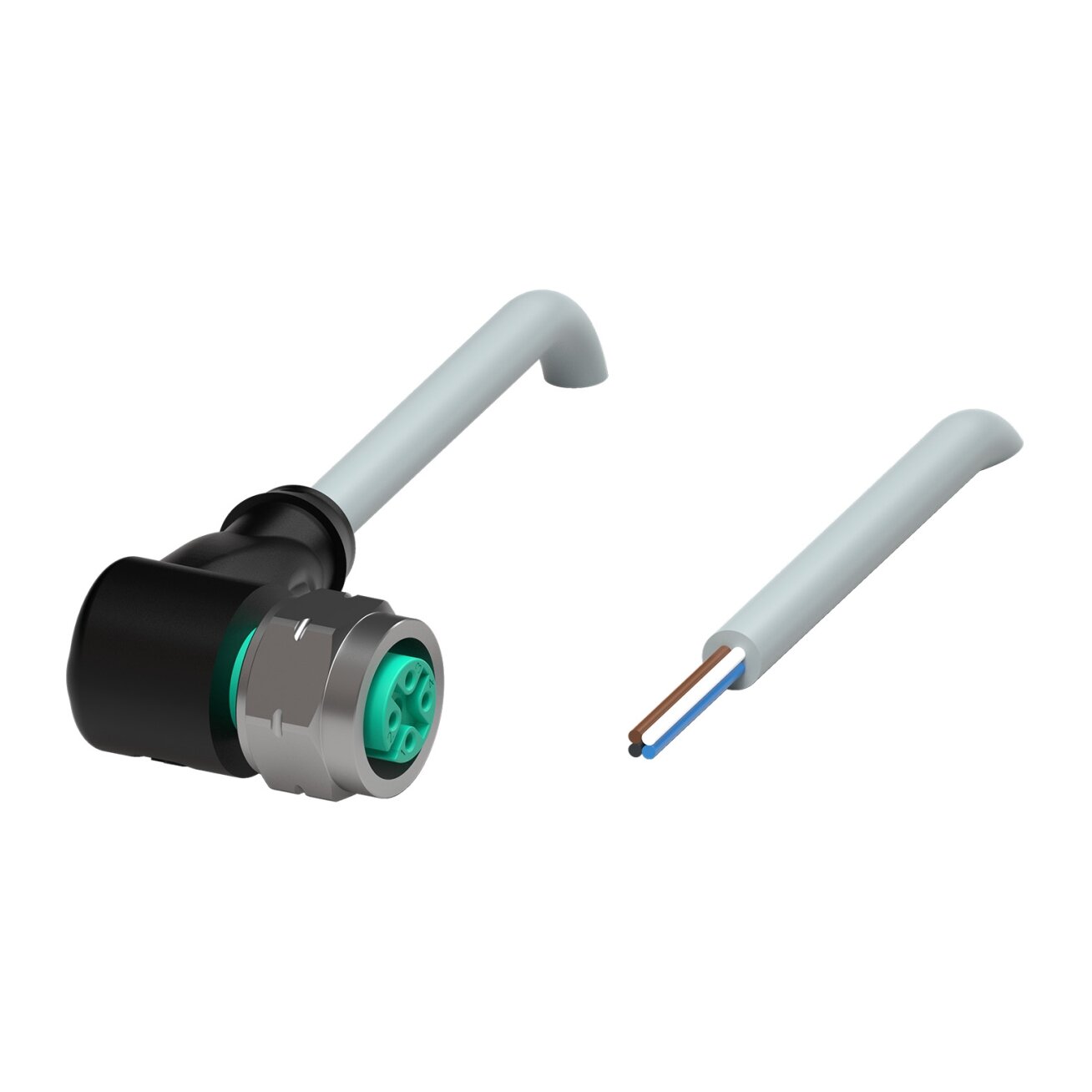Pepperl+Fuchs V1-WV4A-30M-PUR (212666) Kabelio lizdas