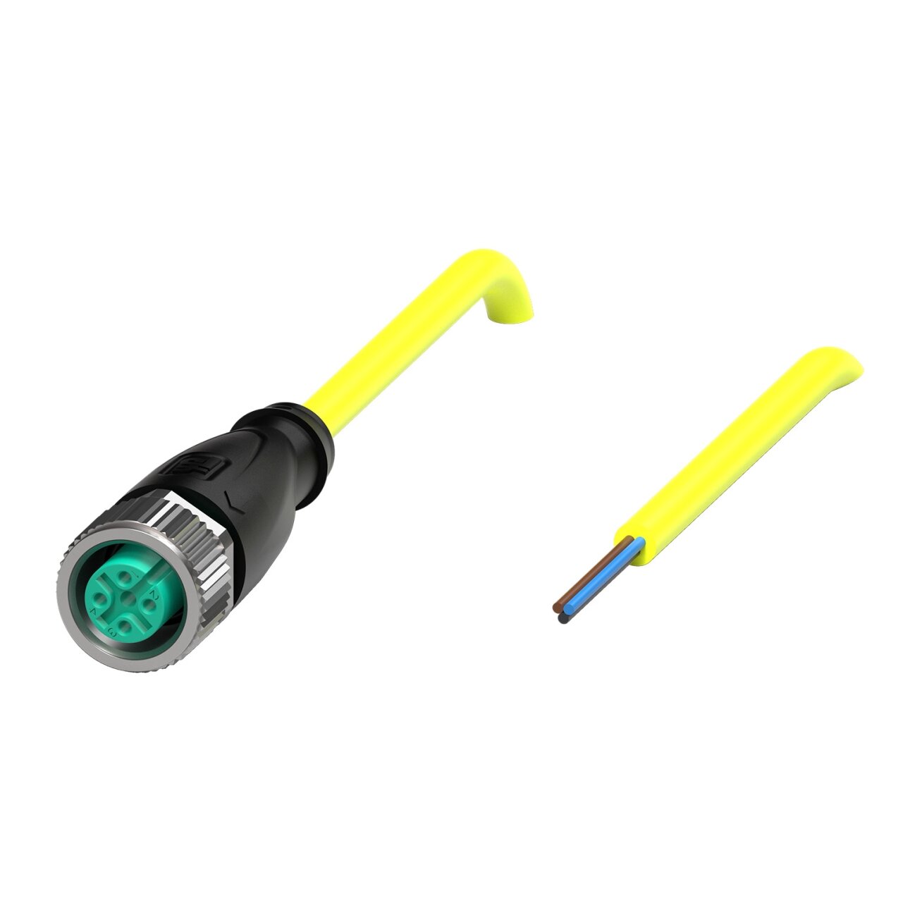 Pepperl+Fuchs V11-G-YE10M-PVC-U (239998-0021) Kabelio lizdas