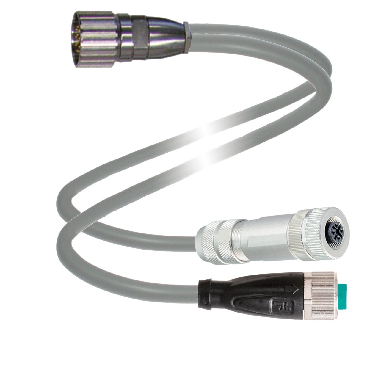 Pepperl+Fuchs V1/15B-G-0,3M-LIHCH-TP-T-V23-G (70152435) Y formos šakotuvo kabelis