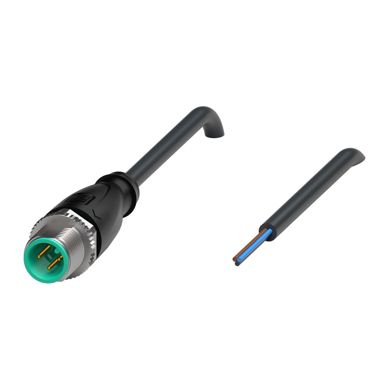 Pepperl+Fuchs V11S-G-BK1M-PUR-U (240771-0029) Kabelio kištukas