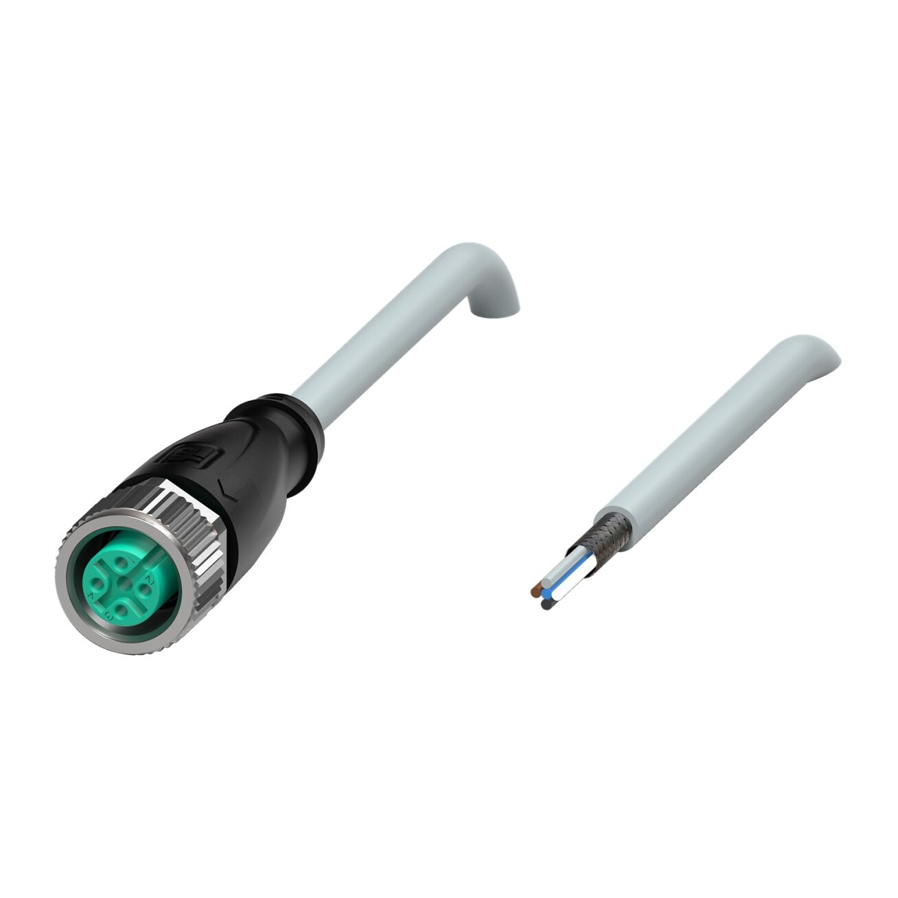 Pepperl+Fuchs V15-G-40M-PUR-ABG (227334) Kabelio lizdas