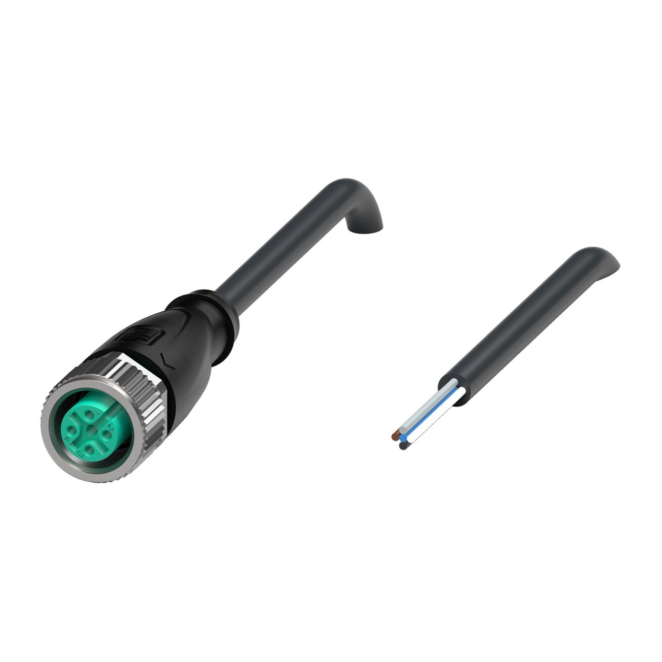 Pepperl+Fuchs V15-G-BK10M-PUR-A (257415) Kabelio lizdas