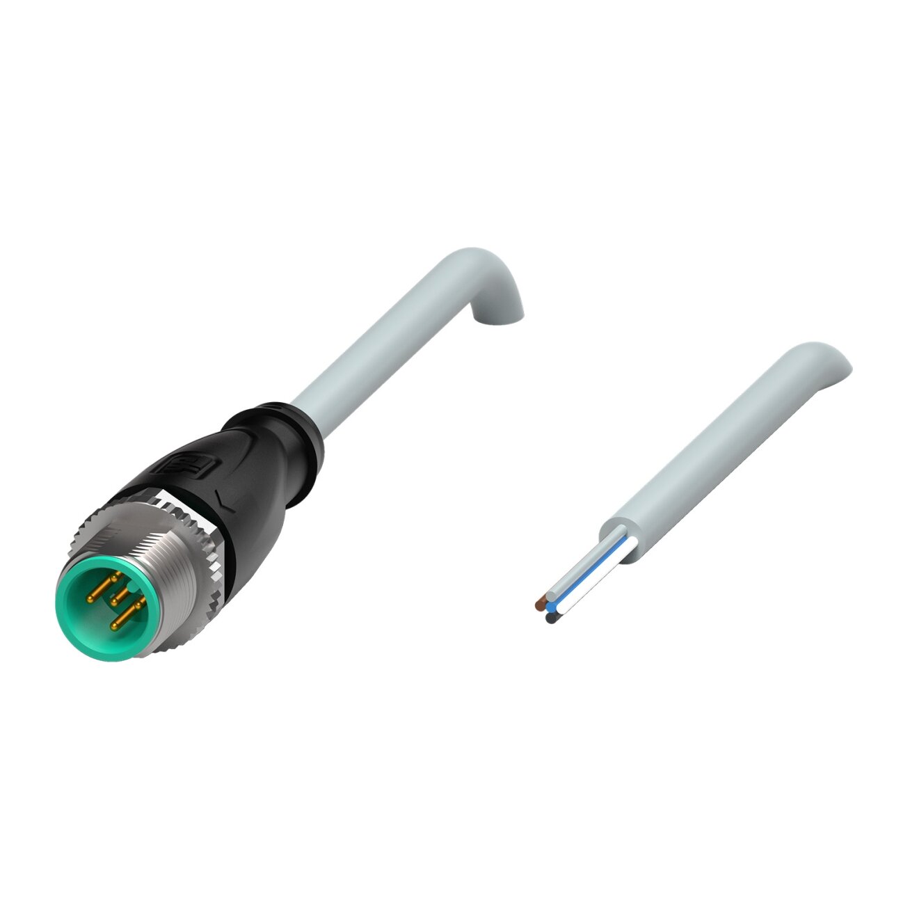 Pepperl+Fuchs V15S-G-5M-PUR (206721) Kabelio kištukas