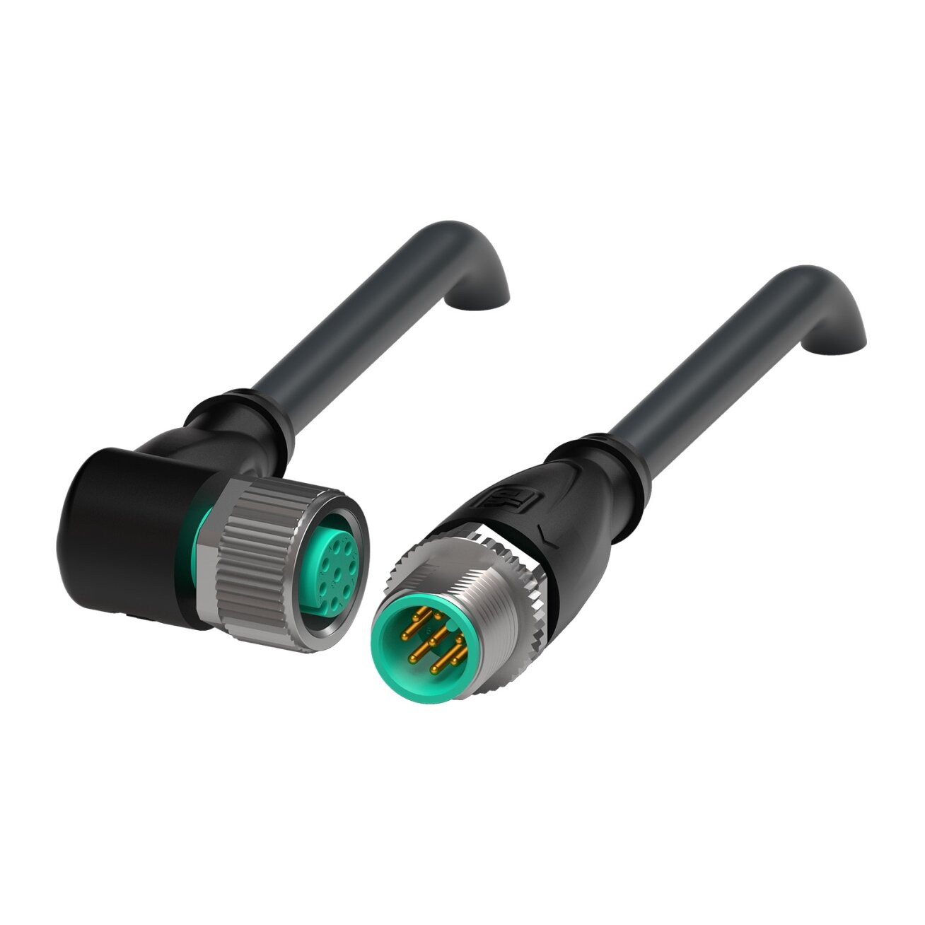 Pepperl+Fuchs V19-W-BK2M-PUR-U-V19-G (240776-0030) Jungiamasis kabelis