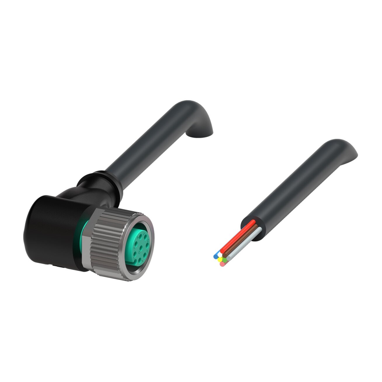 Pepperl+Fuchs V19-W-BK30M-PUR-U (239999-0009) Kabelio lizdas