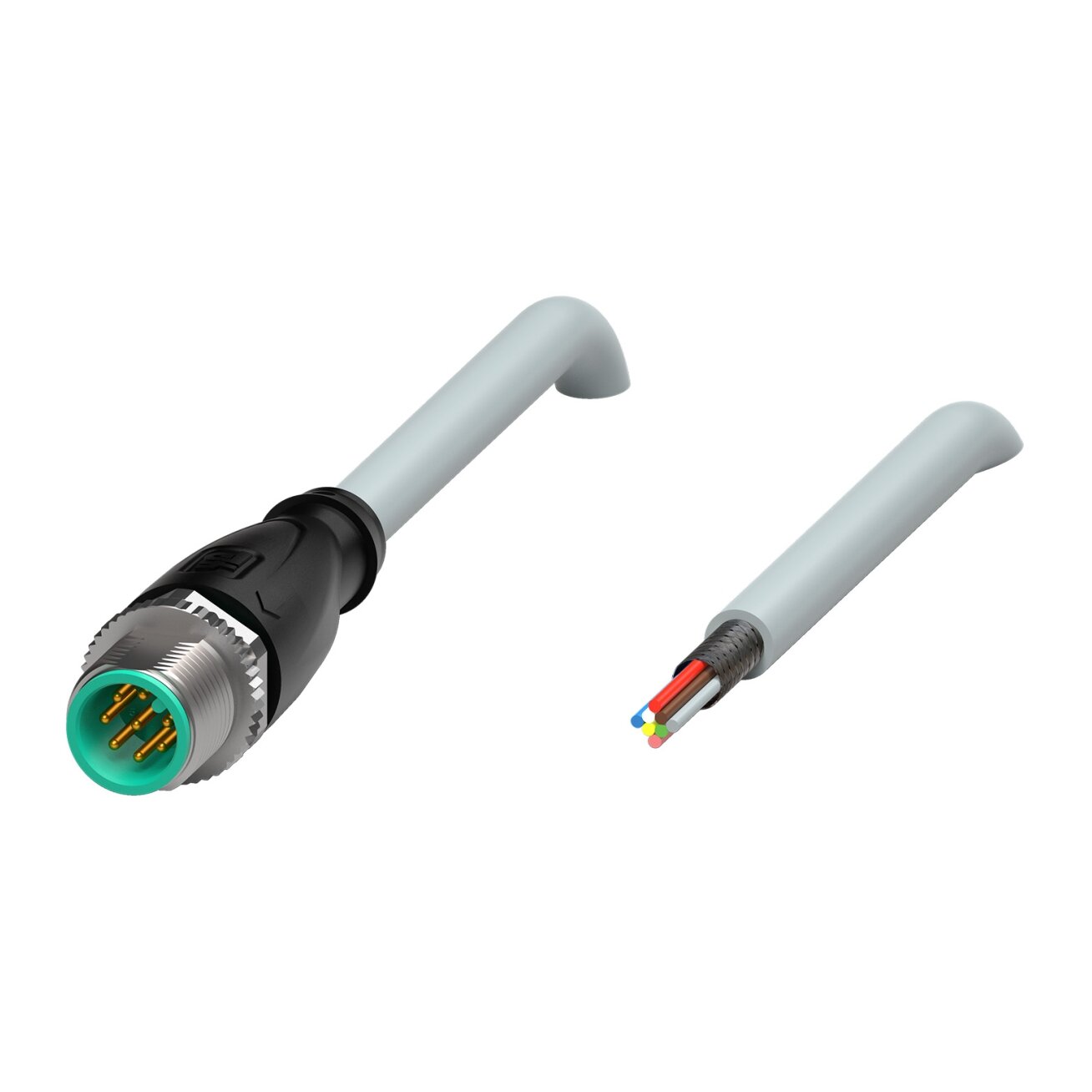Pepperl+Fuchs V19S-G-3M-PUR-ABG (249539) Kabelio kištukas