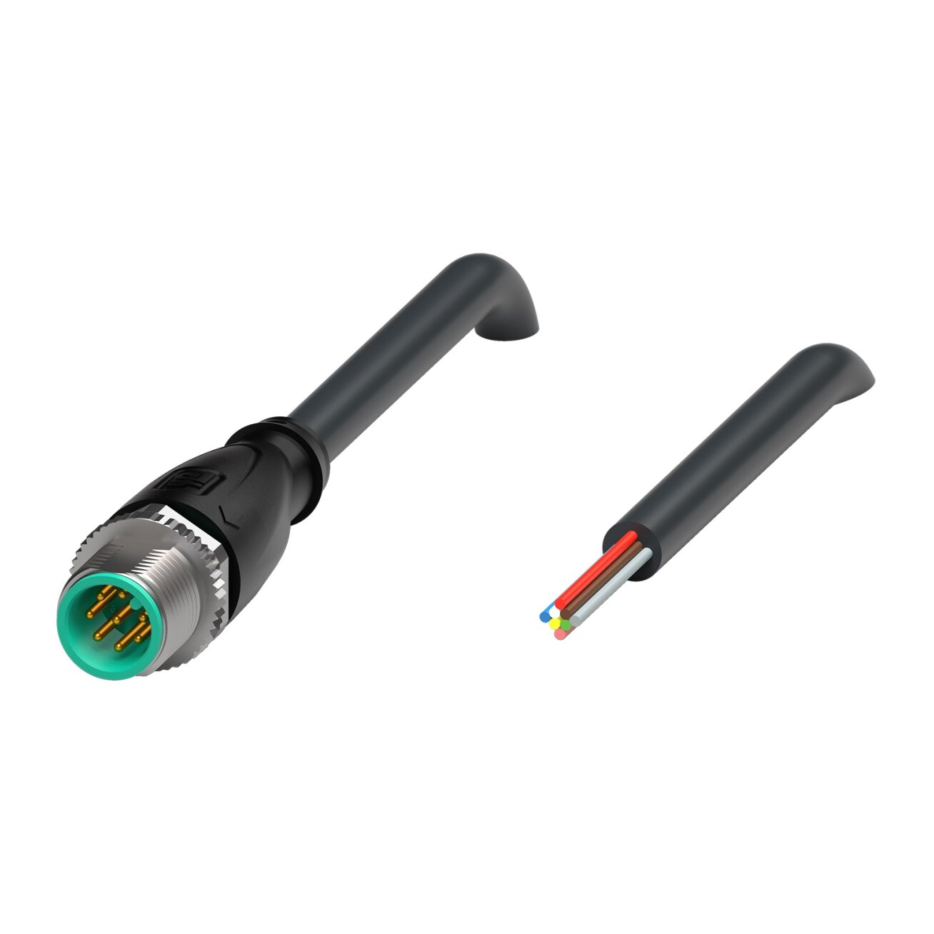 Pepperl+Fuchs V19S-G-BK5M-PUR-U (240771-0015) Kabelio kištukas