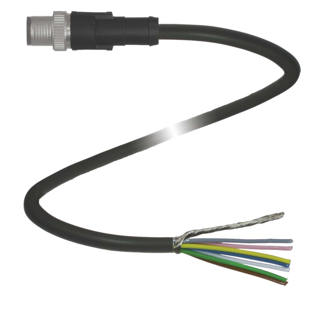 Pepperl+Fuchs V19SY-G-BK5M-PUR-ABG (70139934) Ethernet kabelis su jungtimis