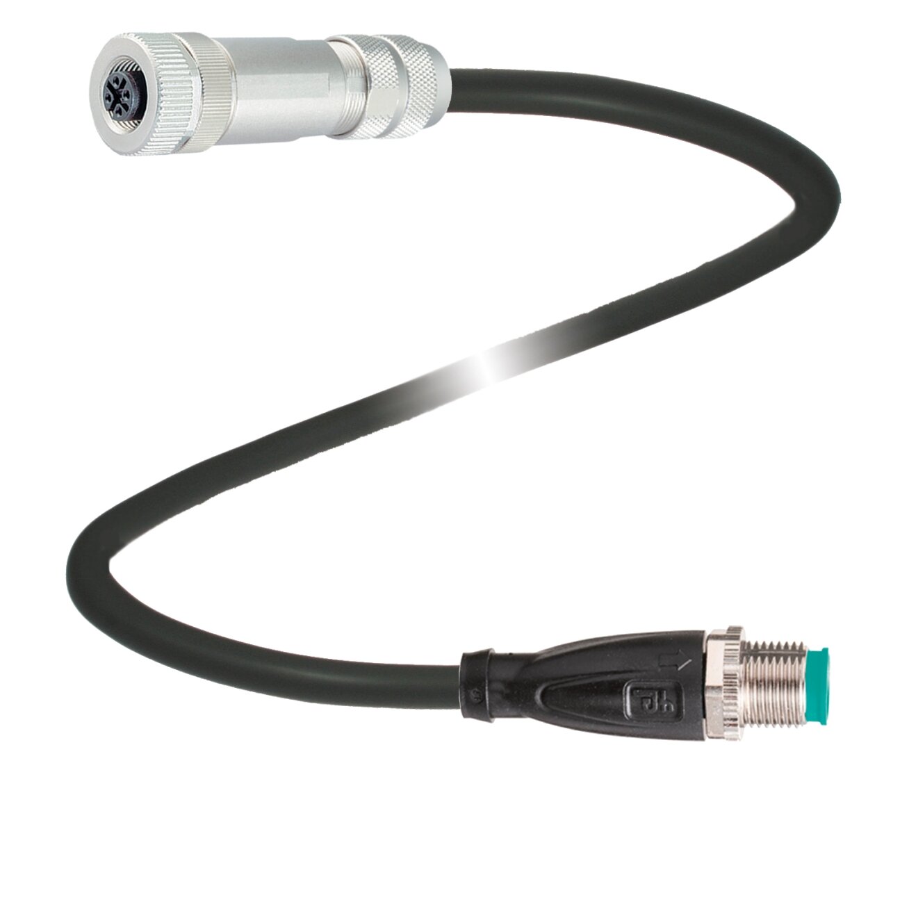 Pepperl+Fuchs V1B-G-BK25M-PUR-U/0,75-V1-G-Y1 (70170350) Adapterio kabelis