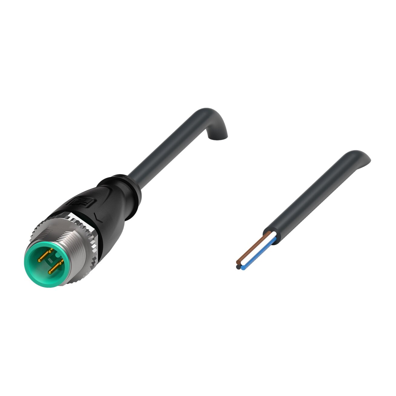 Pepperl+Fuchs V1S-G-BK5M-PUR-U (242214) Kabelio kištukas