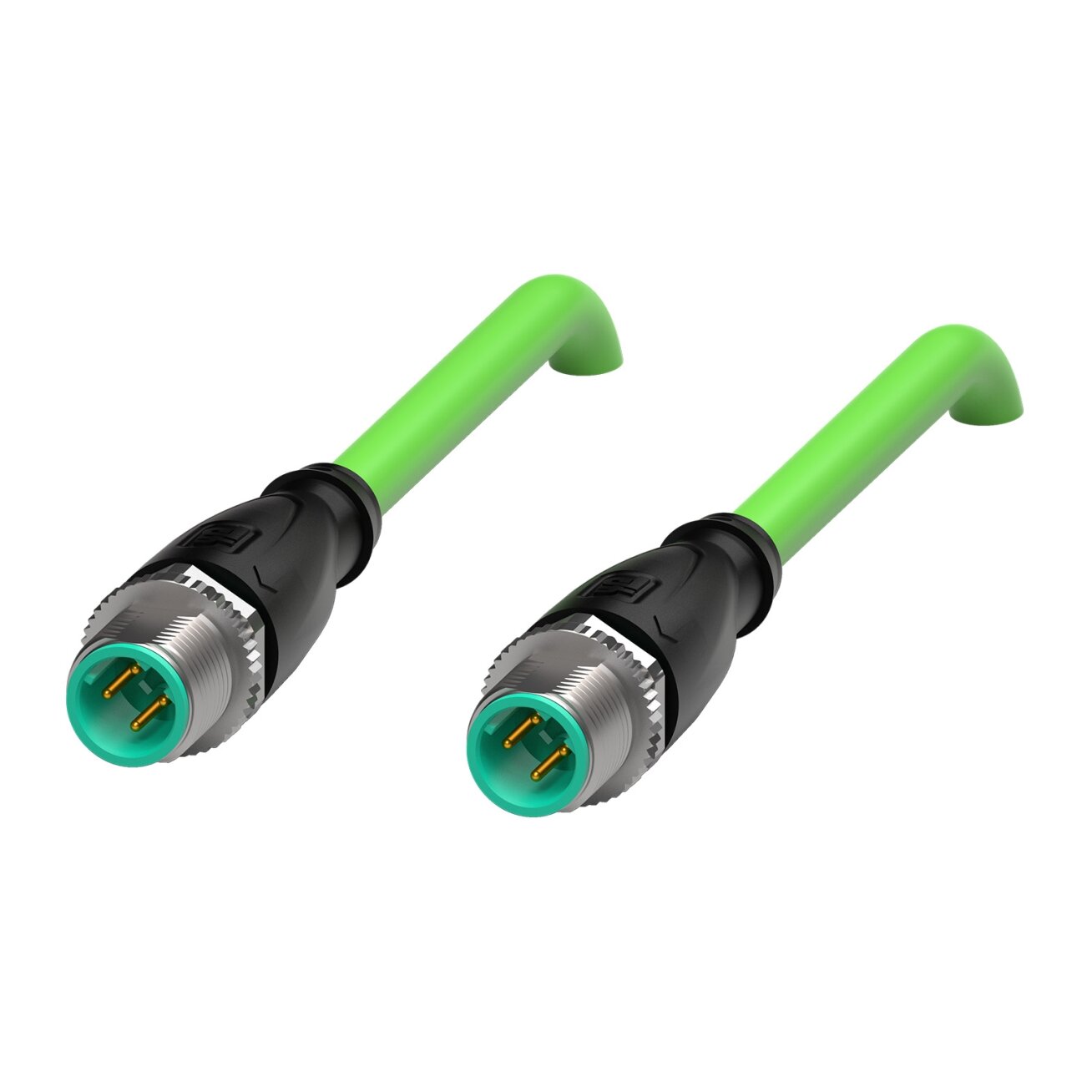 Pepperl+Fuchs V1SD-G-GN25M-PUR-E1S-V1D-G (70168636) Ethernet kabelis su jungtimis