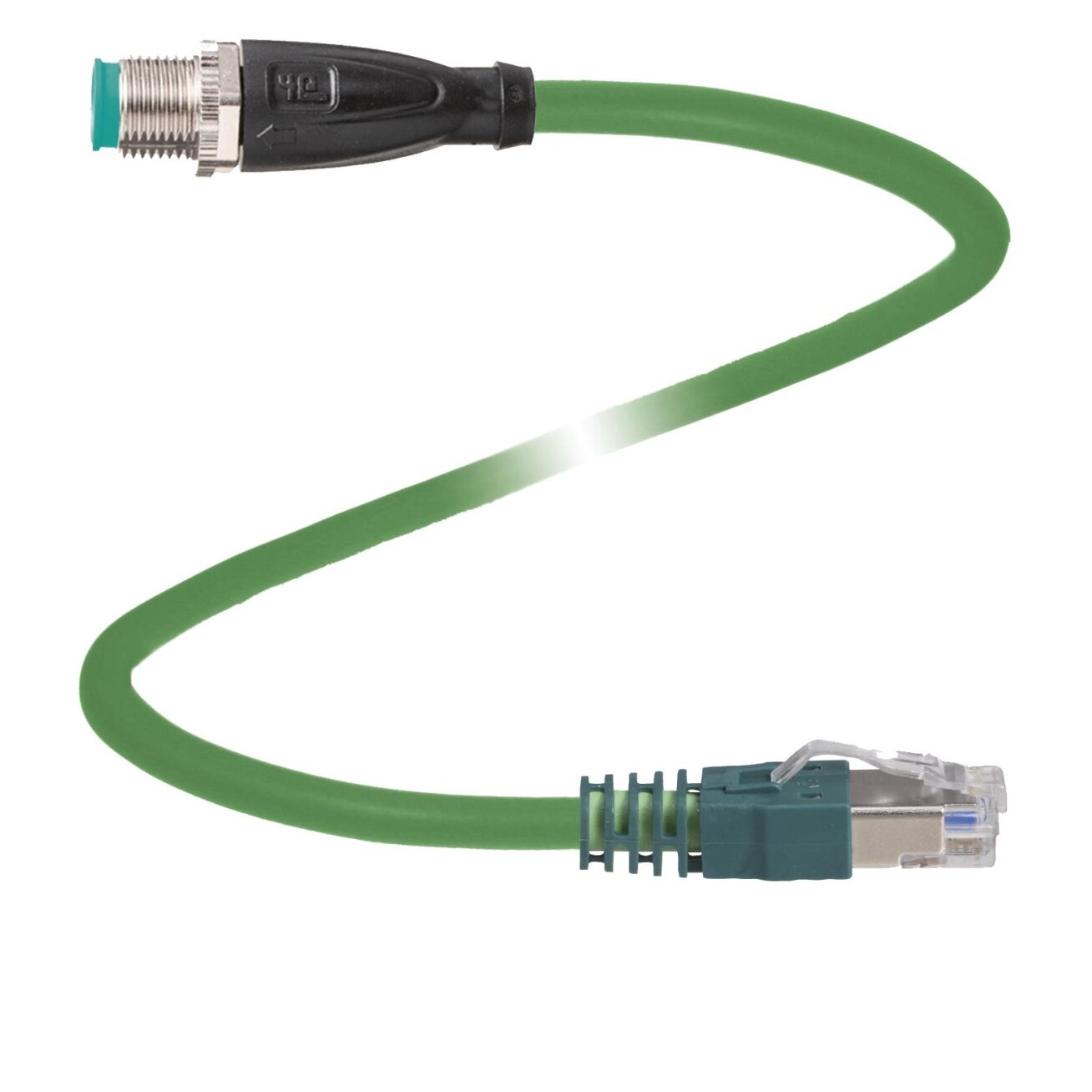 Pepperl+Fuchs V1SD-G-GN80M-PUR-E1S-V45-G (70134556) Adapterio kabelis