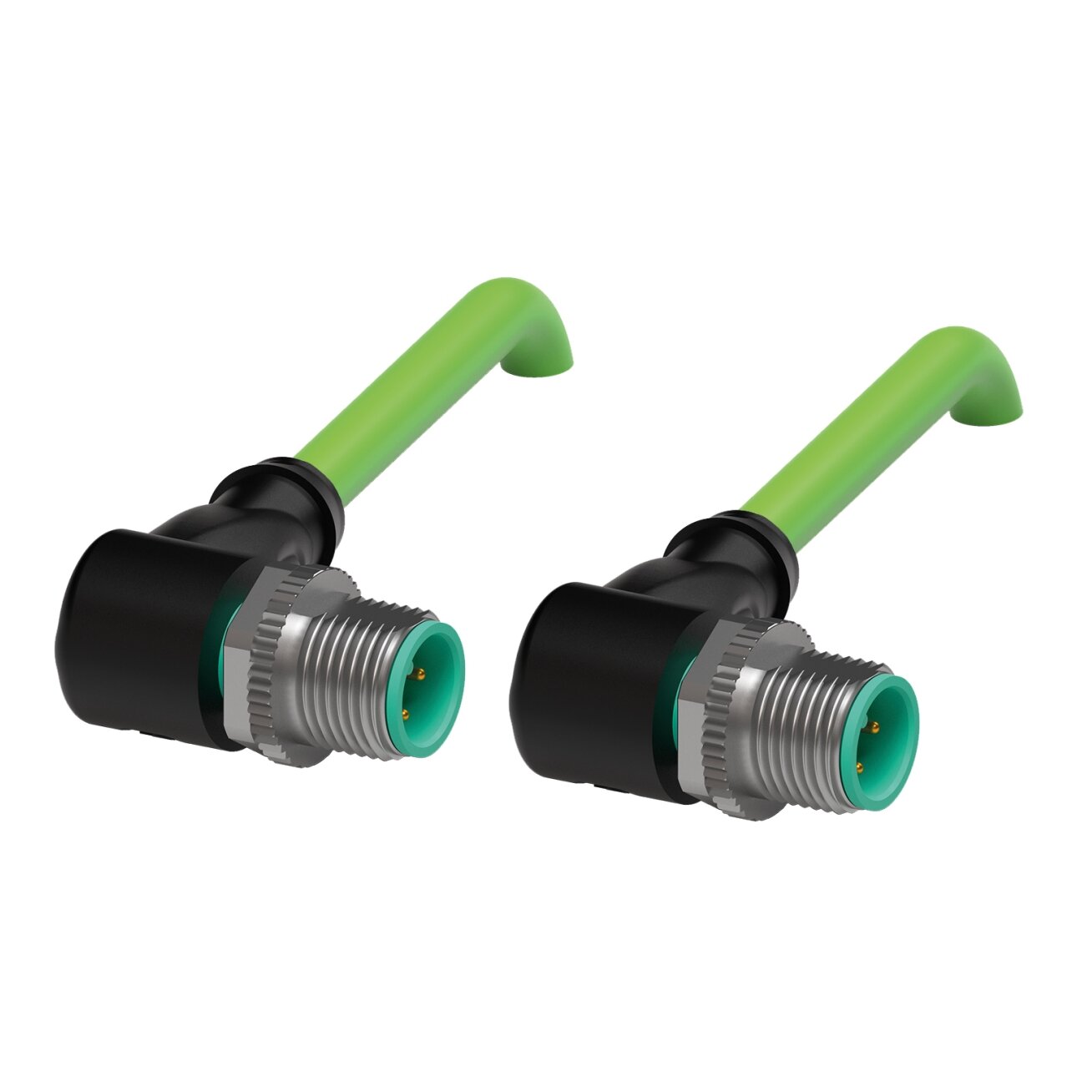 Pepperl+Fuchs V1SD-W-GN1M-PUR-E2S-V1D-W (70143370) Ilginamasis kabelis