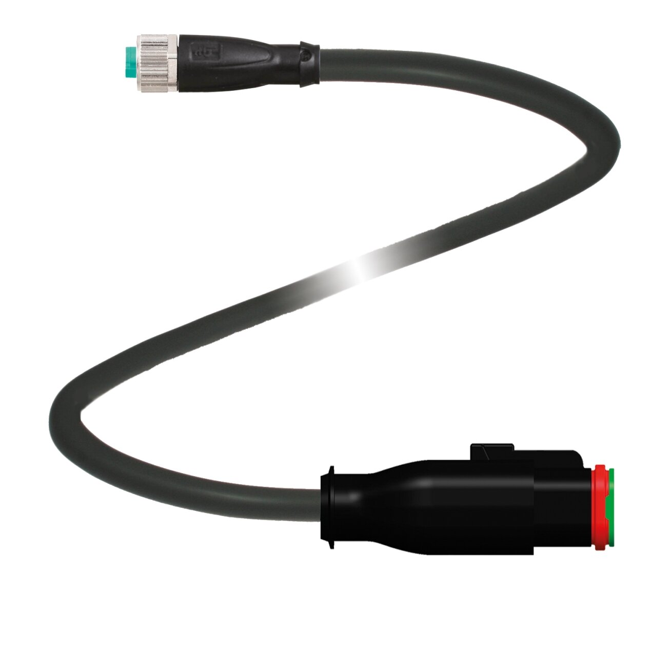 Pepperl+Fuchs V3-GM-BK1M-PVC-U-DT6S-G-Y80097 (70180097) Adapterio kabelis Pepperl+Fuchs V3-GM-BK1M-PVC-U-DT6S-G-Y80097 (70180097) Adapterio kabelis