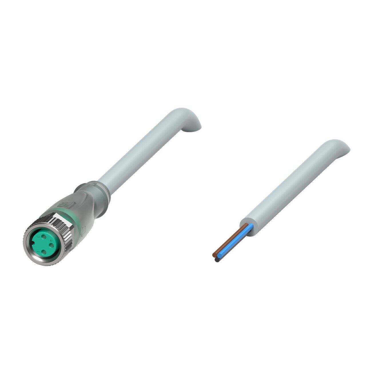 Pepperl+Fuchs V3-GM-E2-20M-PUR (240801-100000) Kabelio lizdas