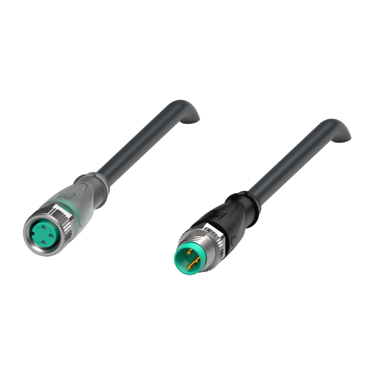 Pepperl+Fuchs V3-GM-E2-BK1M-PUR-U-V3-GM (240818-0002) Jungiamasis kabelis