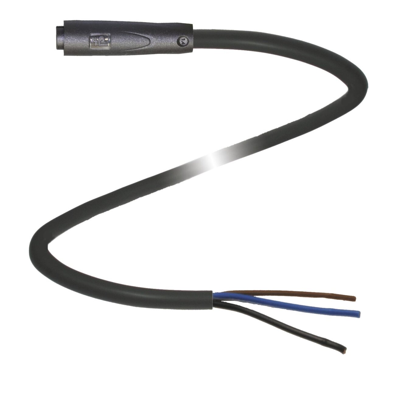 Pepperl+Fuchs V3-GR-BK2M-PUR-U (70101491) Kabelis su užspaudžiama M8 jungtimi, be LED ir ekranavimo Pepperl+Fuchs V3-GR-BK2M-PUR-U (70101491) Kabelis su užspaudžiama M8 jungtimi, be LED ir ekranavimo