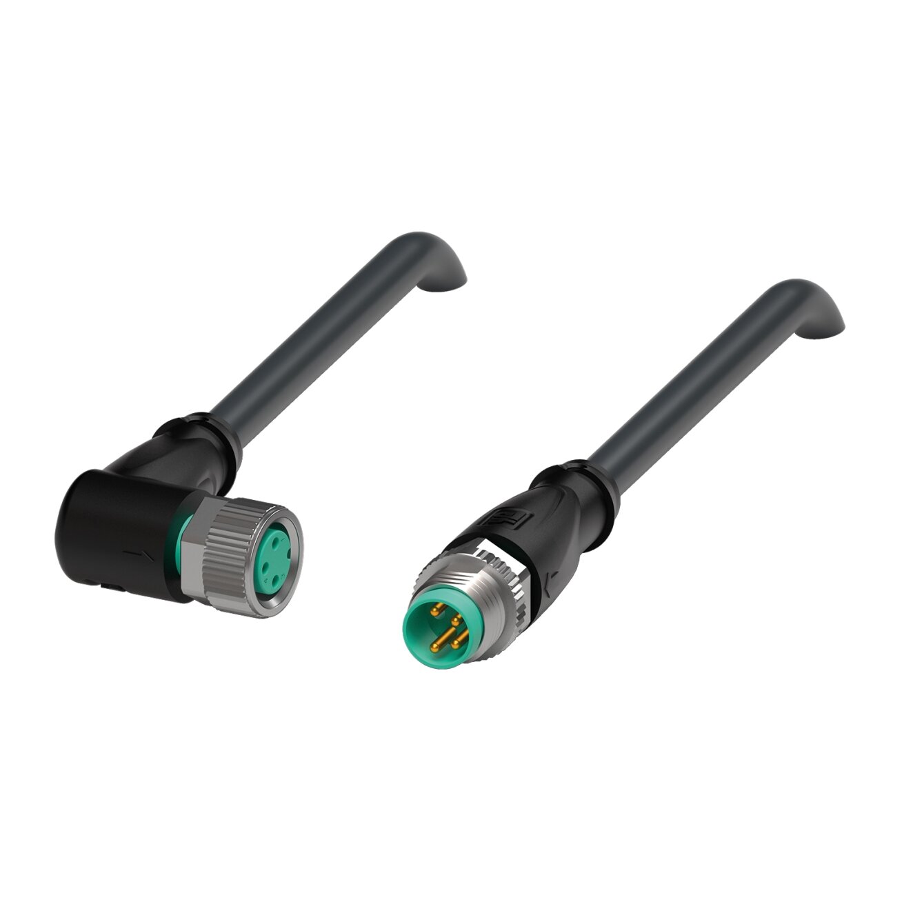 Pepperl+Fuchs V3-WM-BK0,6M-PUR-U-V31-GM (70128795) Adapterio kabelis