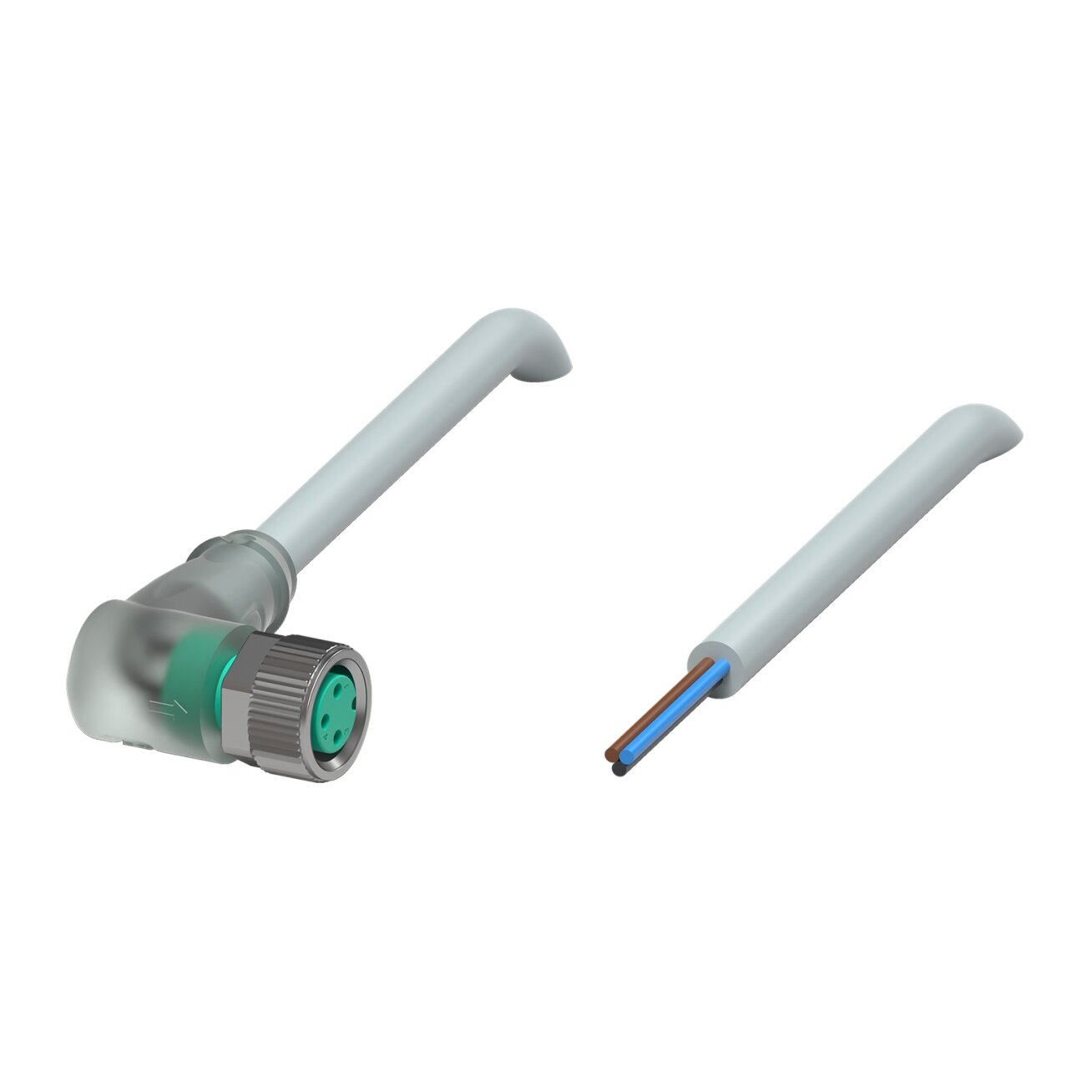 Pepperl+Fuchs V3-WM-E2-5M-PVC (113450) Kabelio lizdas