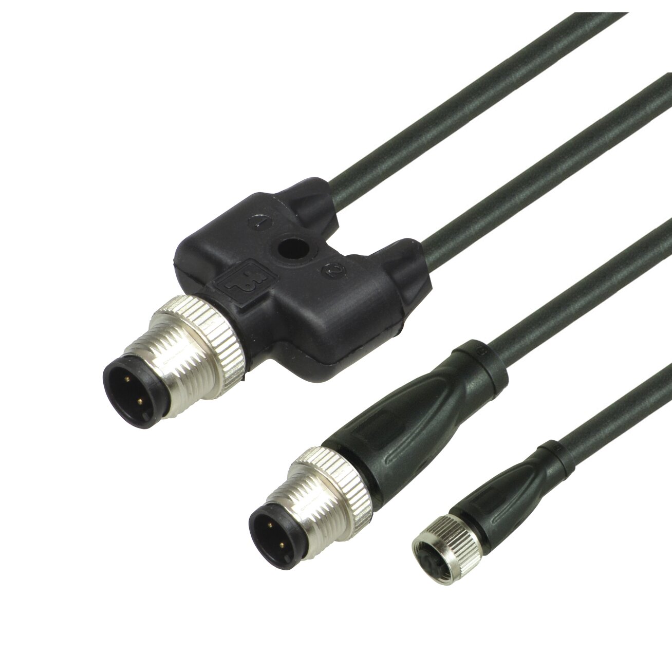 Pepperl+Fuchs V31-GM-3M-PUR-T-V1S-Y203012 (203012) Y formos jungiamasis kabelis Pepperl+Fuchs V31-GM-3M-PUR-T-V1S-Y203012 (203012) Y formos jungiamasis kabelis